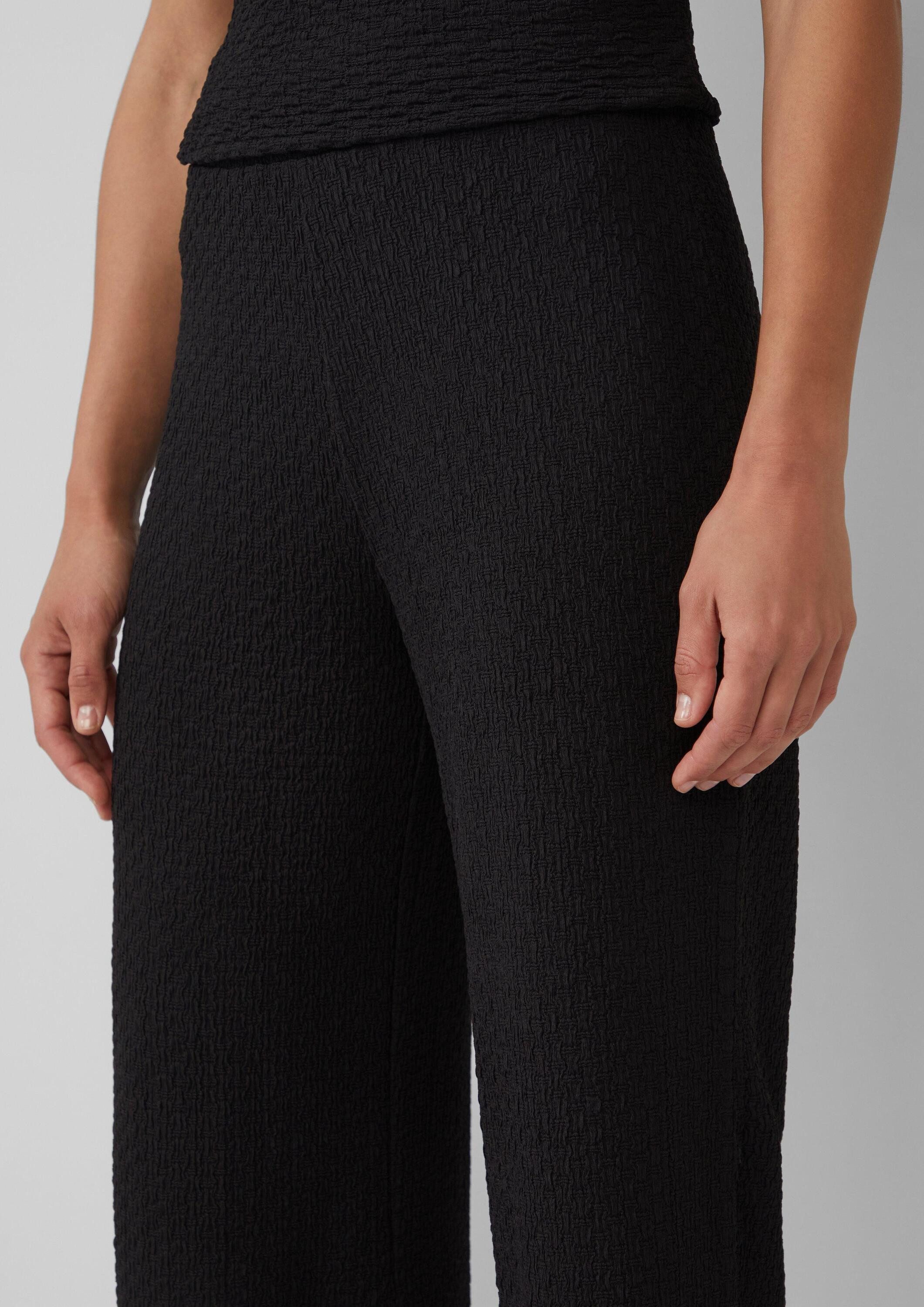 s.Oliver Culotte Hose Strukturierte Culotte