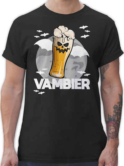 Shirtracer T-Shirt Vambier Bier Geschenk Zombie Halloween Kostüme Herren