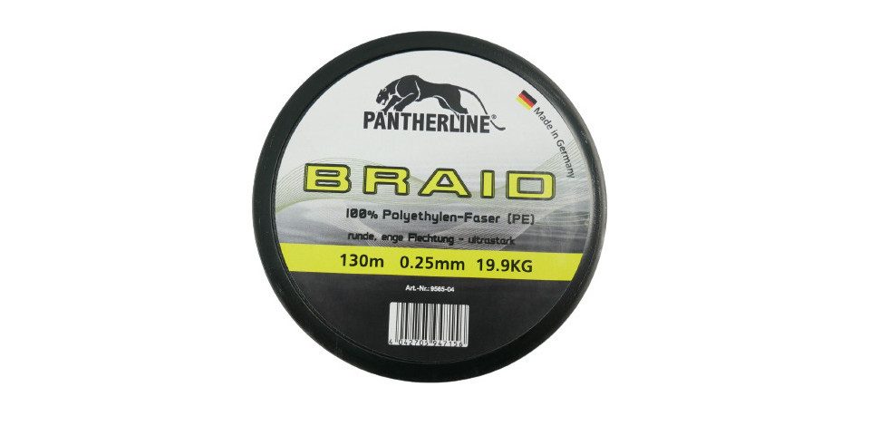 Angelschnur Paladin Angelschnur 0,25mm 130 m fluogelb