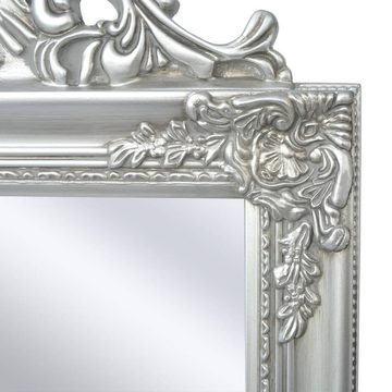 vidaXL Spiegel Standspiegel im Barock-Stil 160x40 cm Silbern (1-St)