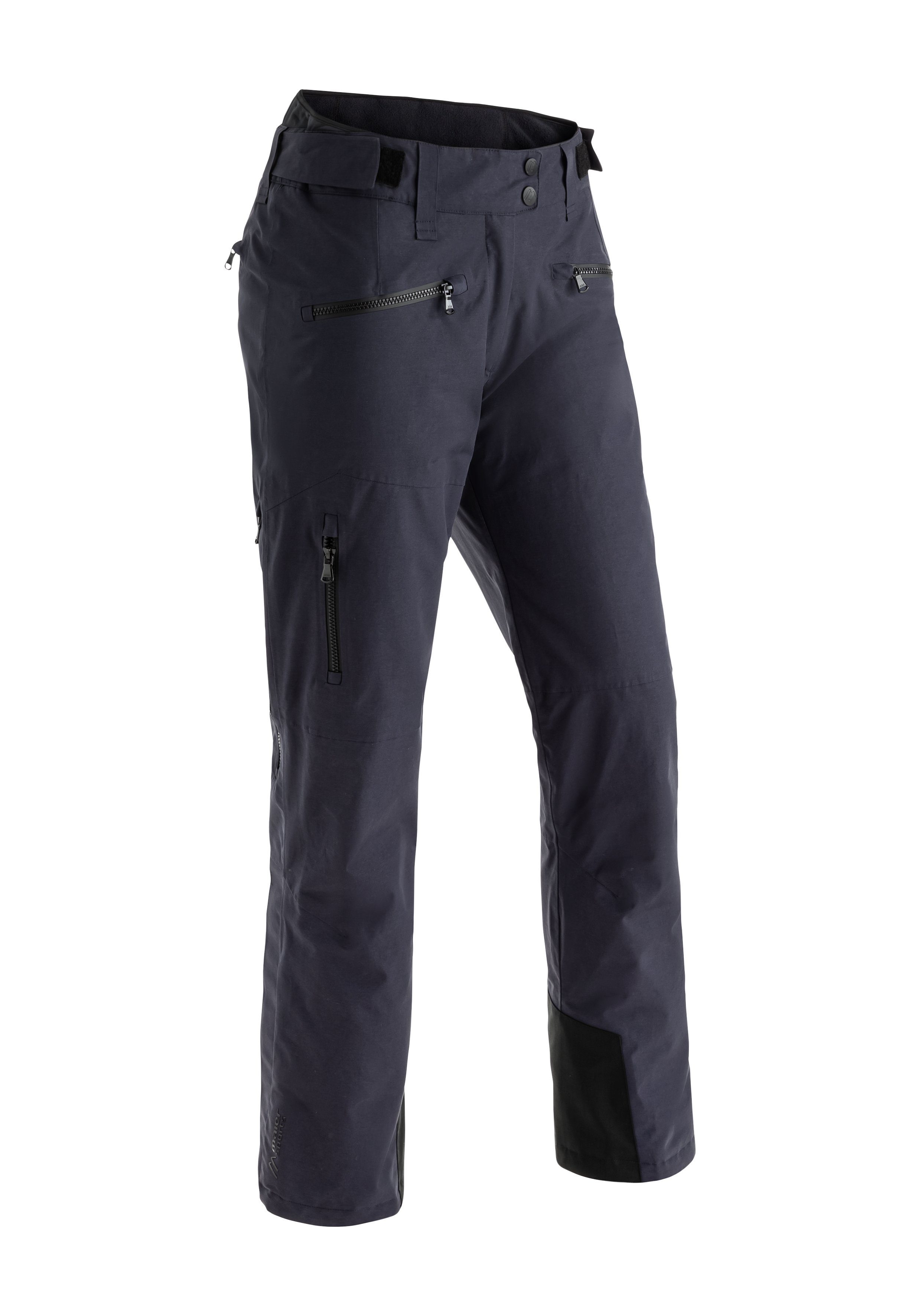 Vollendetheit Maier Sports Piste Gelände Pants W Skihose Backline Skihose für geschnittene dunkelblau Lässig und