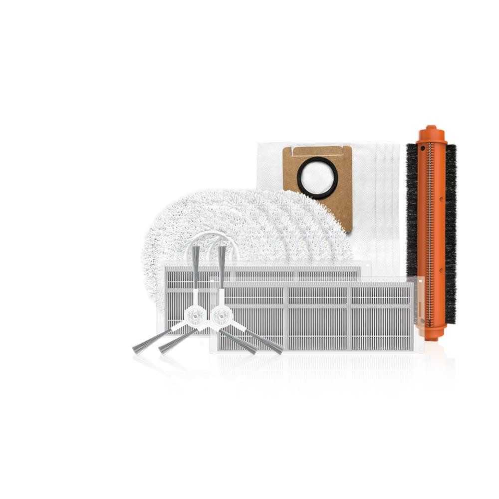 EZVIZ Staubsaugerbeutel RS20 Pro Zubehörpaket, Staubbeutel, Seitenbürste, Hauptbürste, Wischtuch