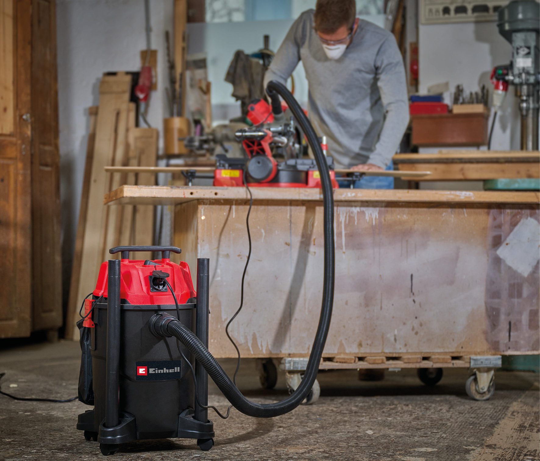 Einhell Nass-Trocken-Sauger TC-VC 2555 A, 850 W