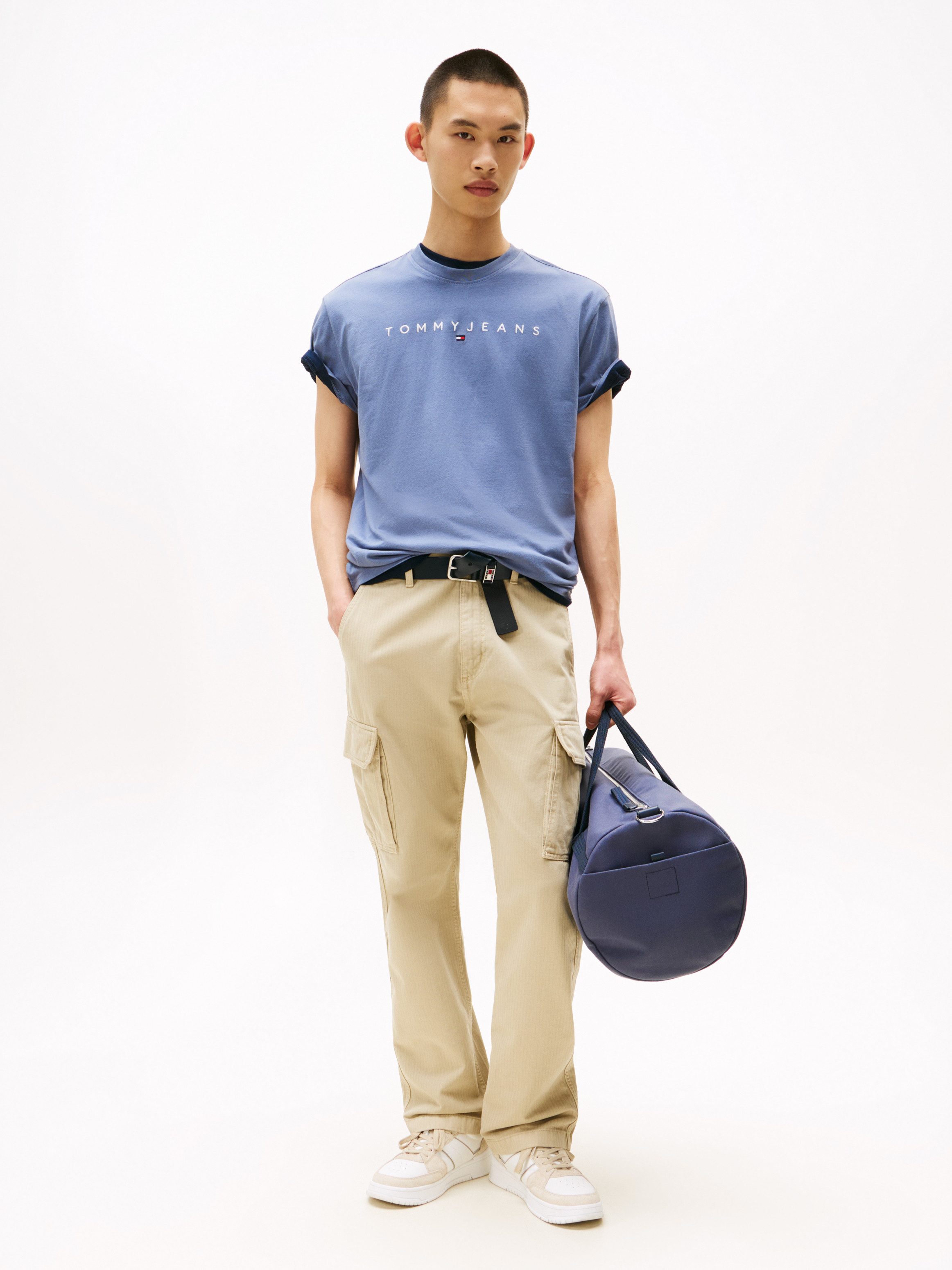 Tommy Jeans T-Shirt TJM REG LINEAR LOGO TEE EXT günstig online kaufen