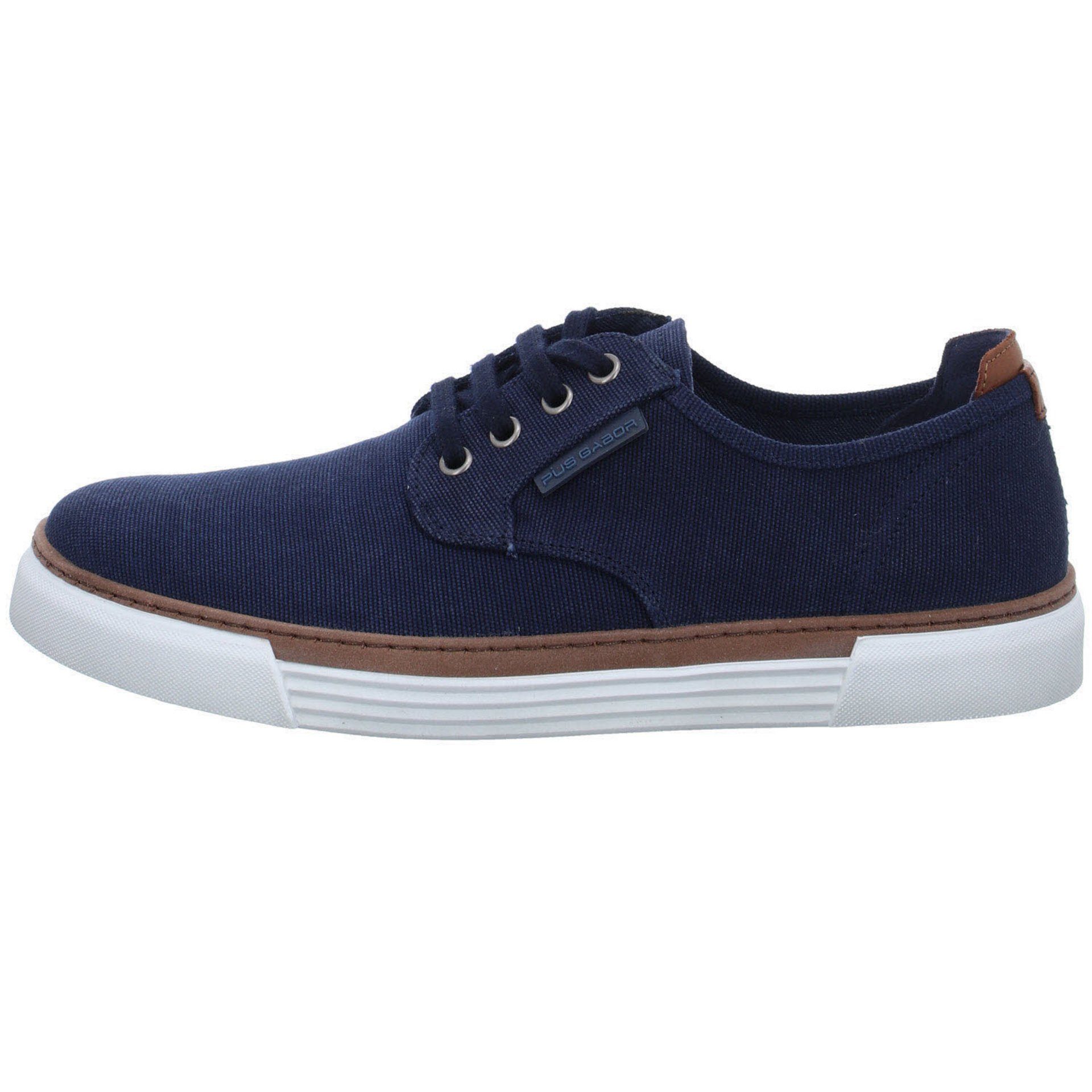 uni Textil Slip-On Gabor Sneaker Pius blau Textil dunkel Sneaker