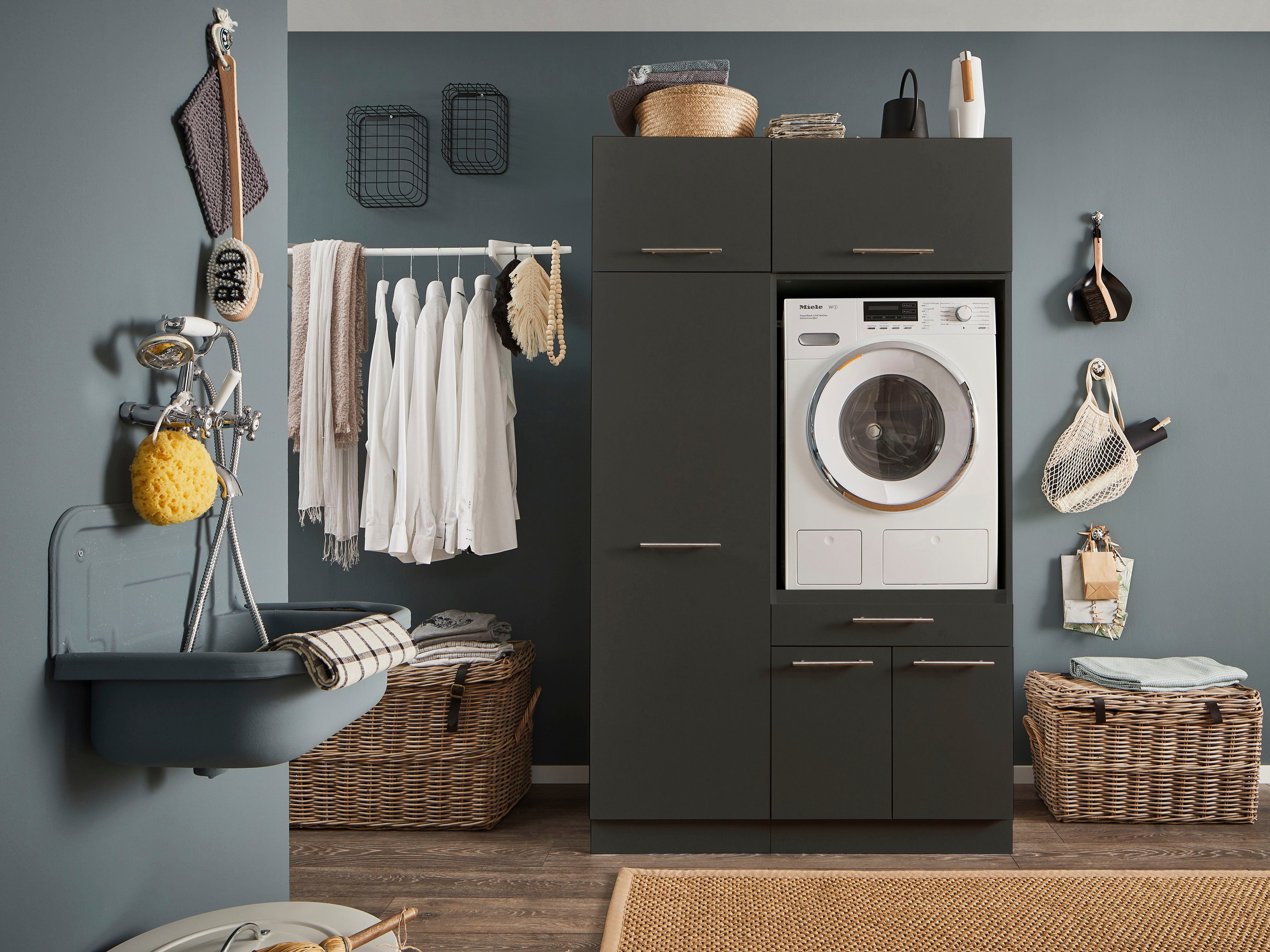 Laundreezy Mehrzweckschrank-Set LAUNDREEZY LDSK7, Breite 117,5 günstig online kaufen