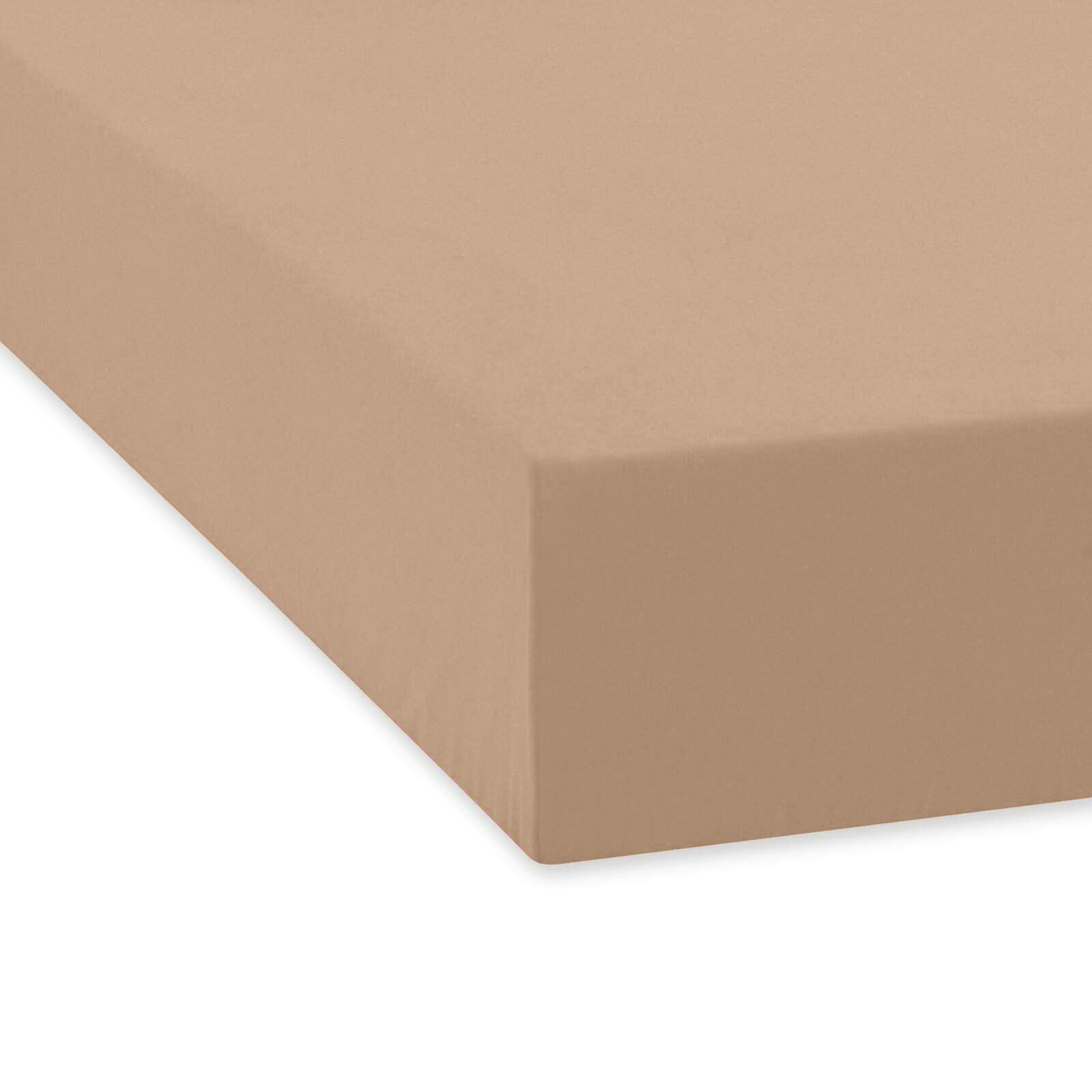 TRAUMSCHLAF Spannbettlaken Feinbiber Boxspring, Biber, Gummizug: günstig online kaufen