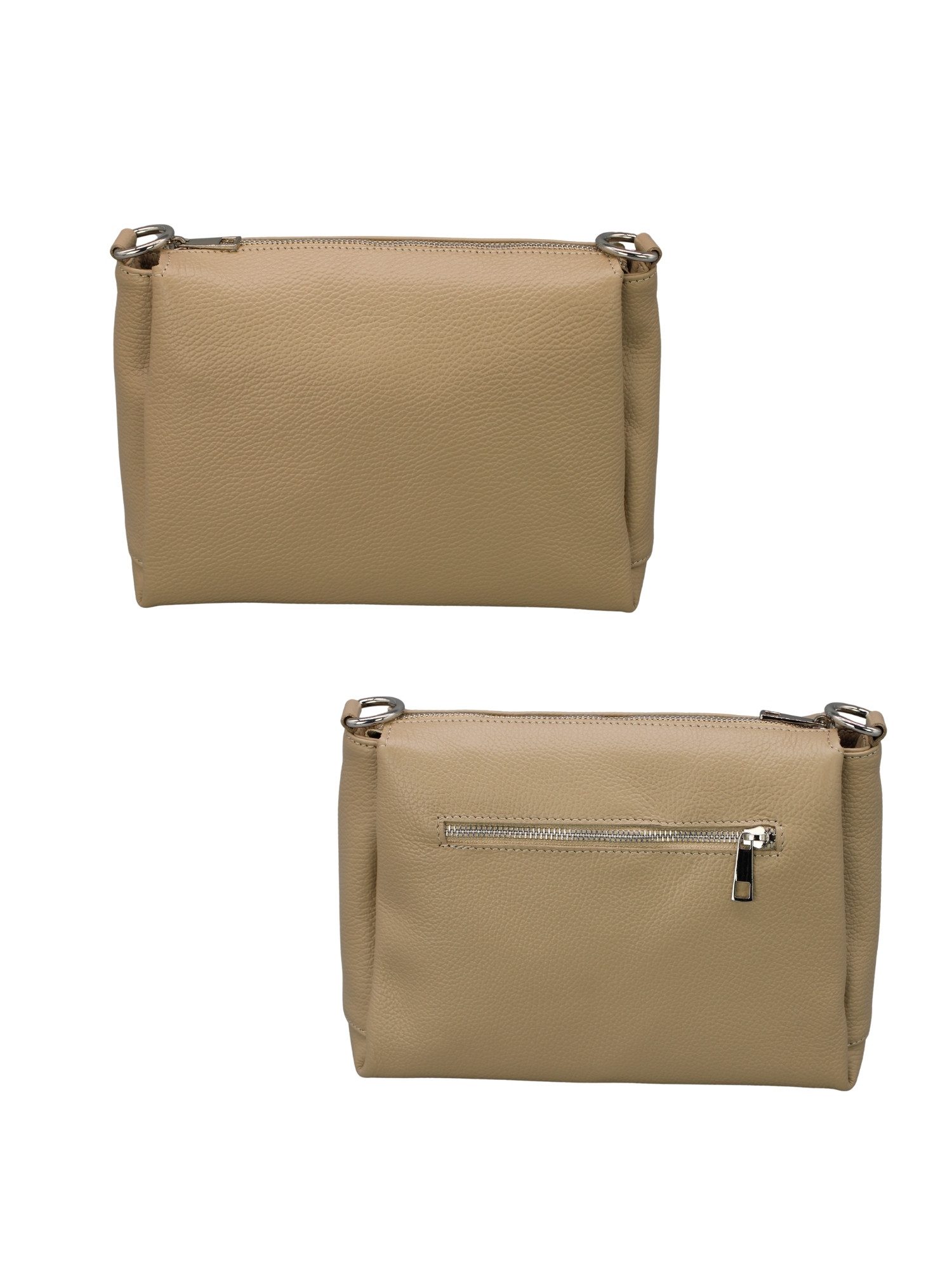 Adel Bags Schultertasche Echtleder Umhängetasche Sahra – Mittelgroß, viele Fächer, verstellbar, echtes Leder