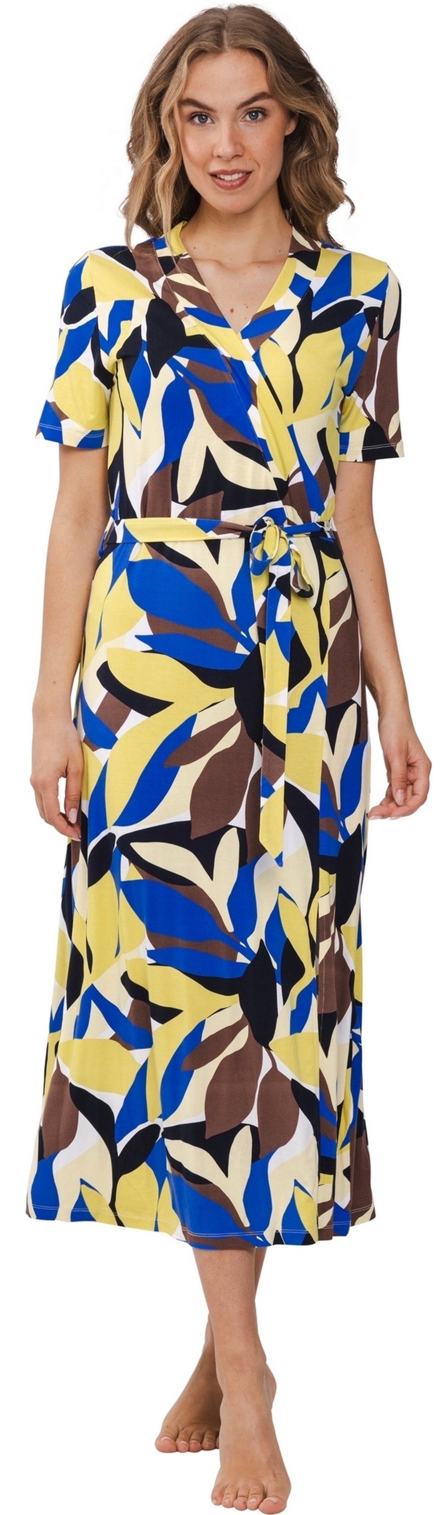 Strandkleid Damen Kleid in Wickeloptik