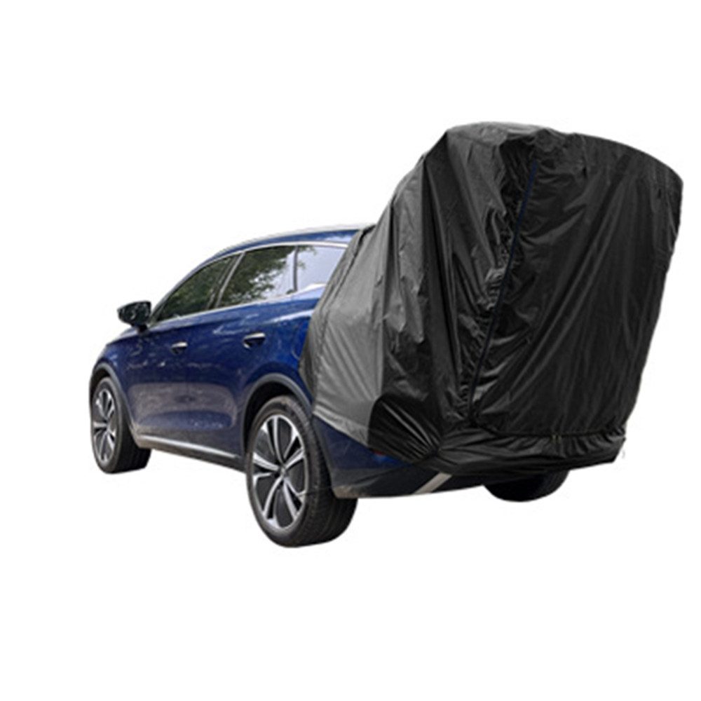 MECO Faltzelt Campingzelt SUV Auto-Heckzelt 2,0×1,2×2,4m, (Outdoor Kofferraum Zelt Erweiterung, Sonnenschutz Vordach für Reisen), 210D Oxford wasserdicht, Sonnenschutz