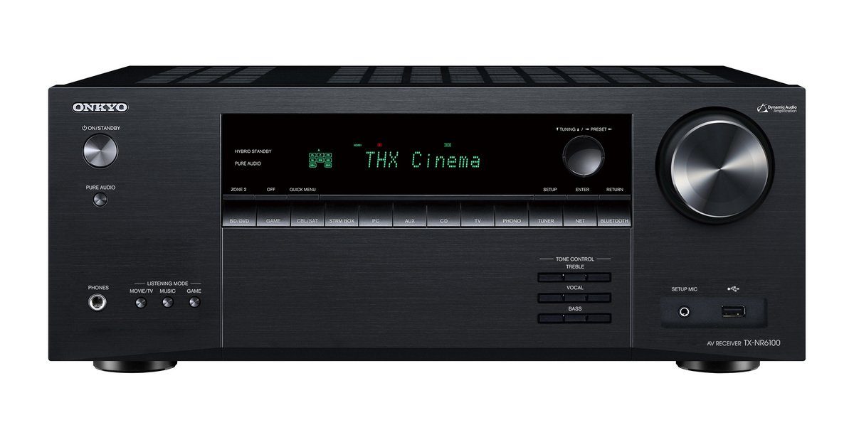 Onkyo OnkyoTX-NR6100 AV Receiver schwarz AV-Receiver