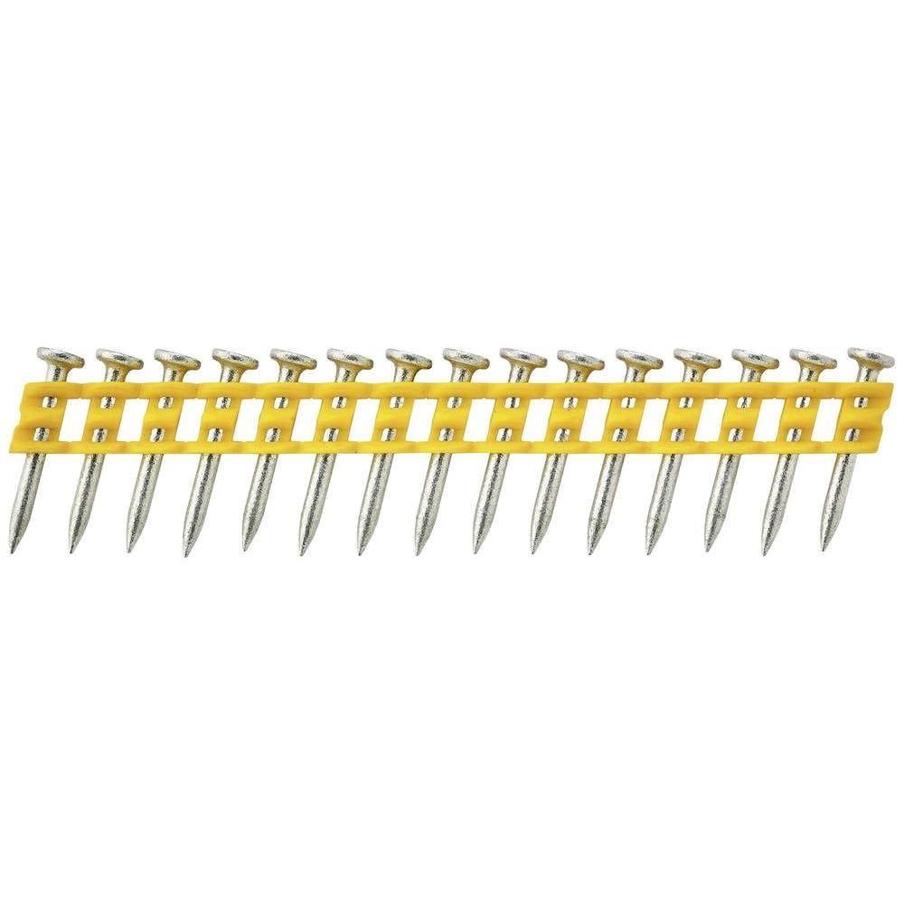 Verzinkte Nagler DeWalt 25x2.6mm für Gipskarton und Nägel Beton