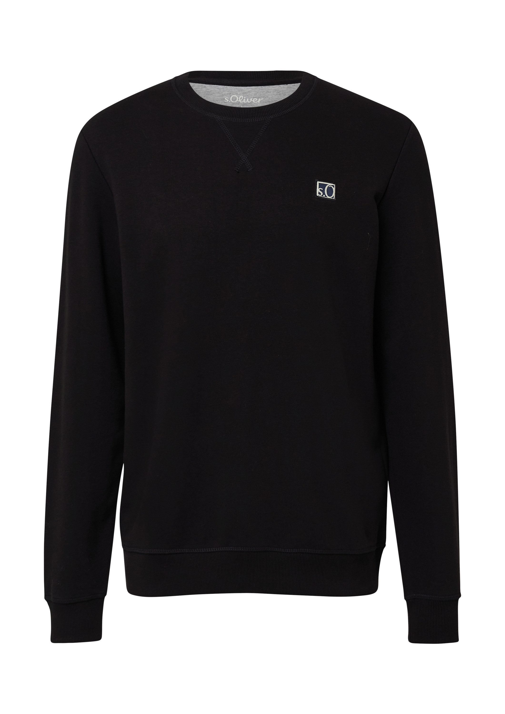 s.Oliver Sweatshirt Sweatshirt Sweatshirt aus Baumwollmix günstig online kaufen