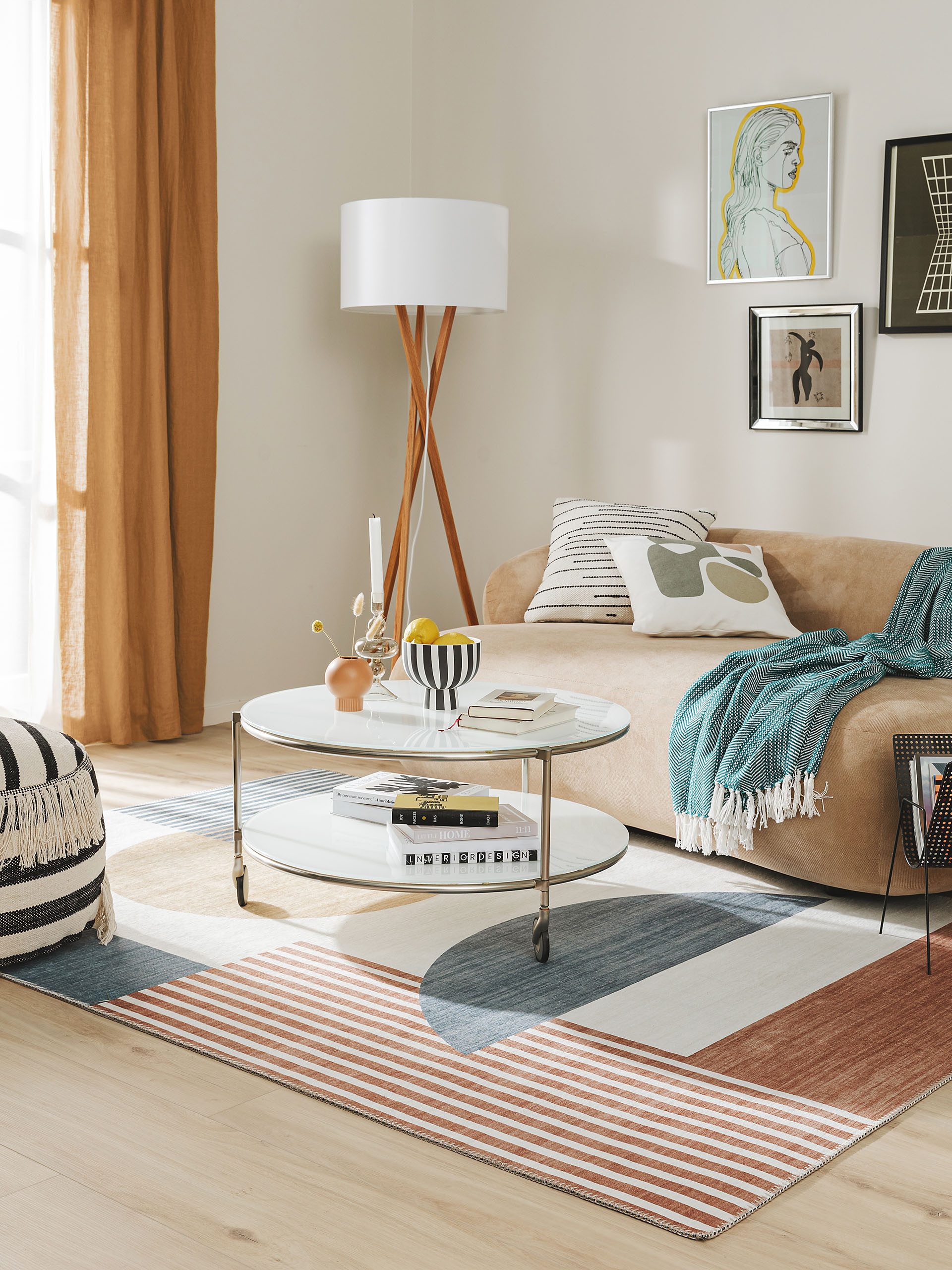 benuta Teppich Laury, rechteckig, Höhe: 5 mm, Kunstfaser, Berber, Ethno-Sty günstig online kaufen