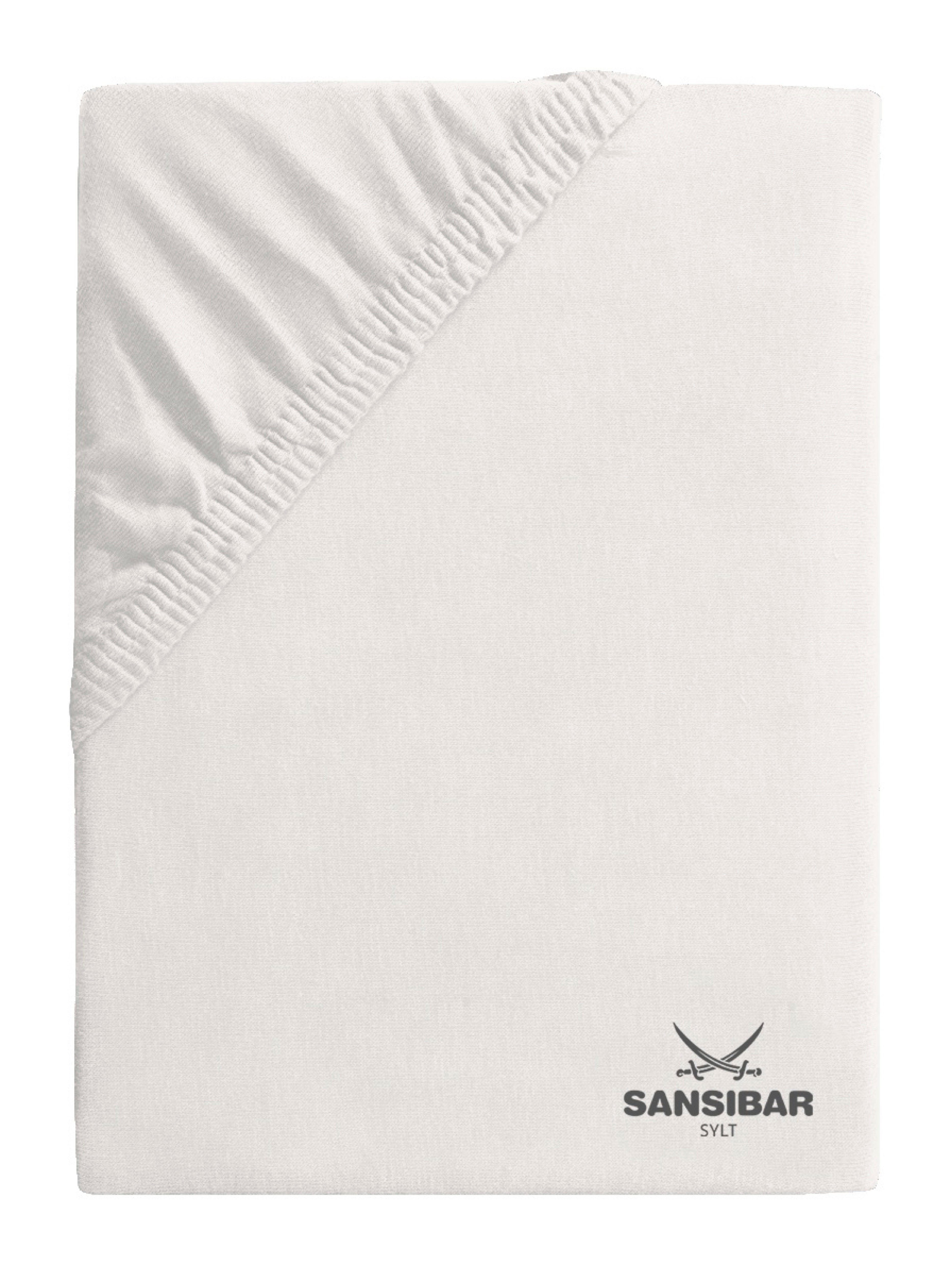 Sansibar Sylt Spannbettlaken Premium Topper-Spannbetttuch, Sansibar, günstig online kaufen