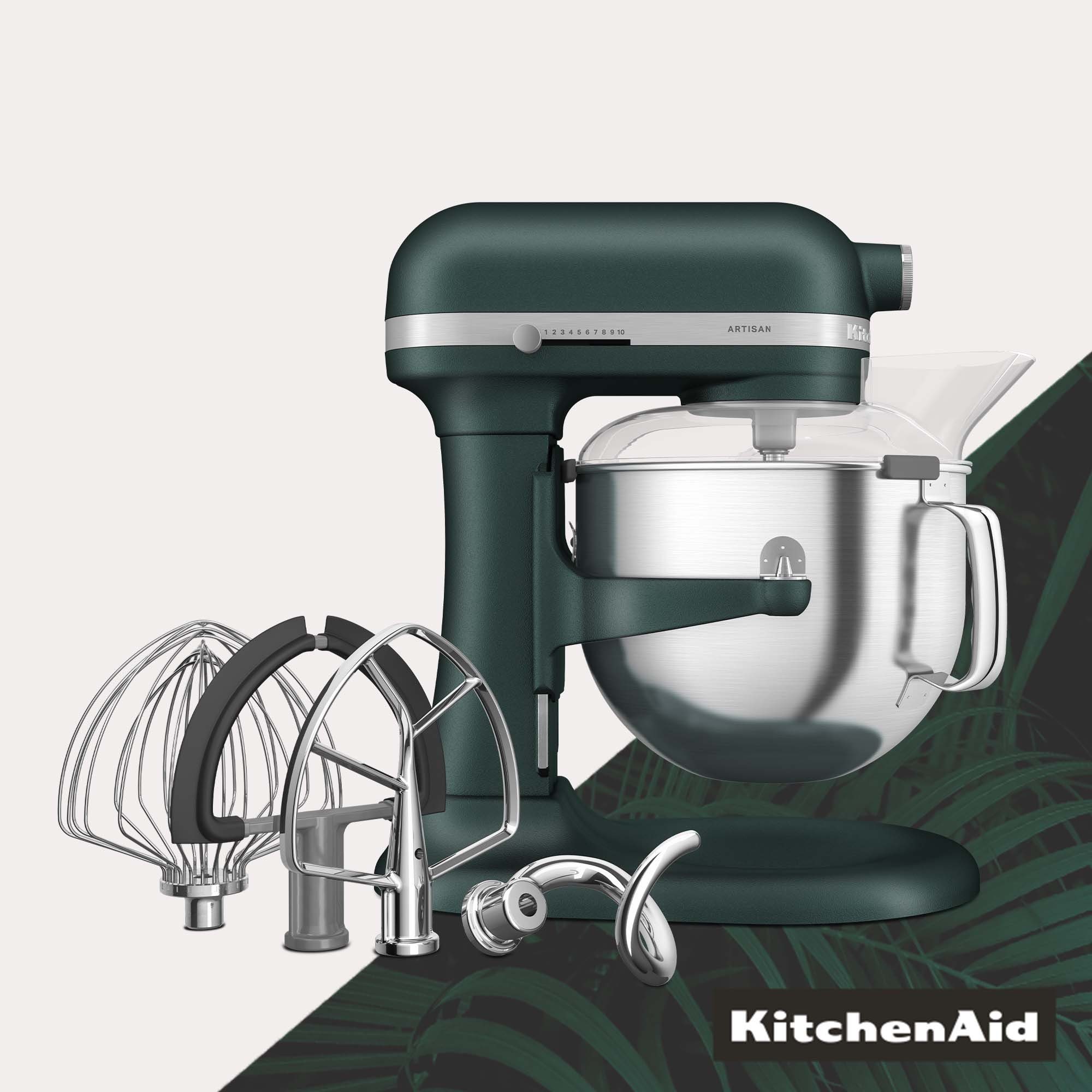 KitchenAid Küchenmaschine KitchenAid Artisan Küchenmaschine 6,6 Liter 5KSM70SHXEPP -Pebbled Palm