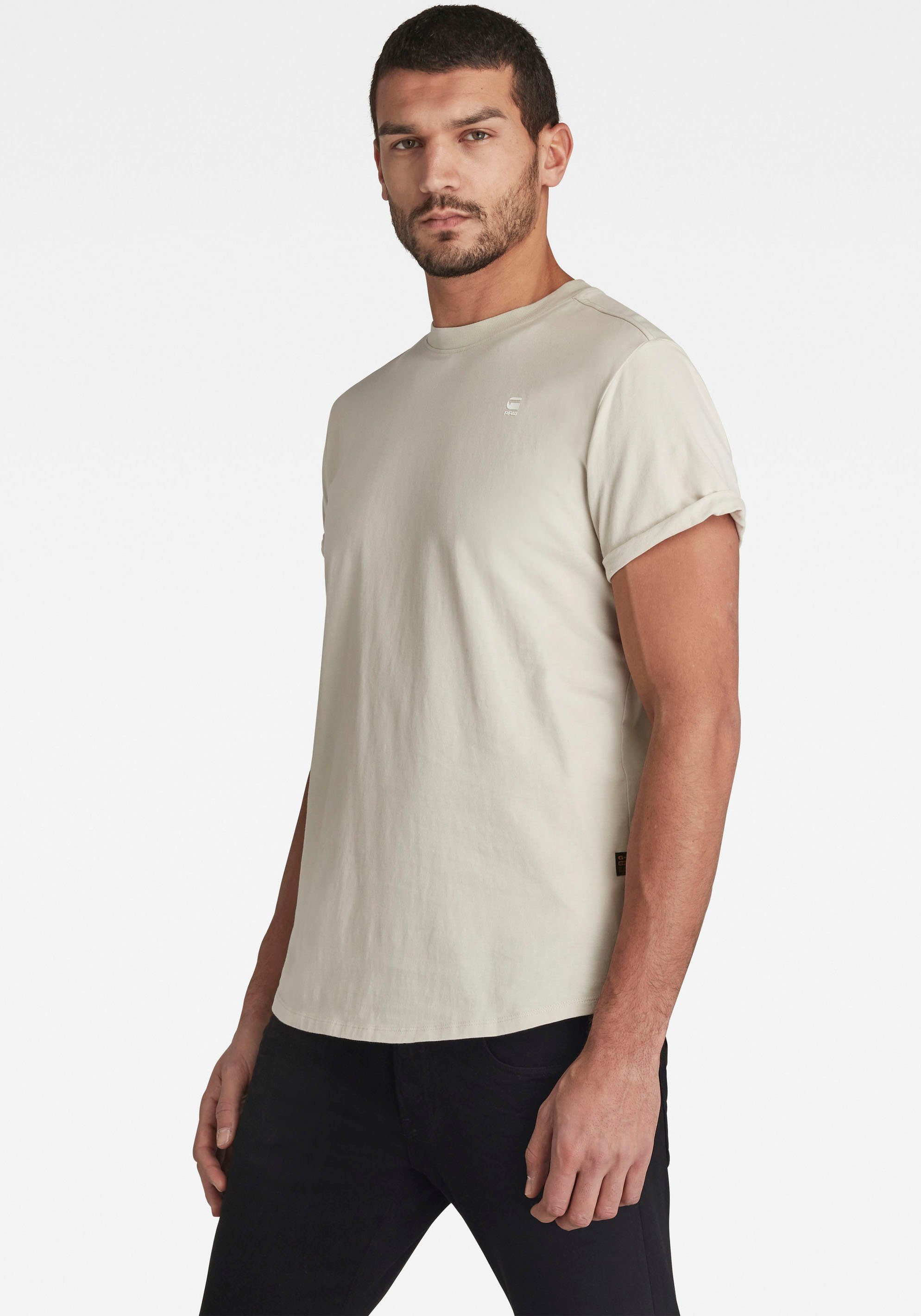 T-Shirt mit bait Logo kleinem white Stitching Lash G-Star RAW