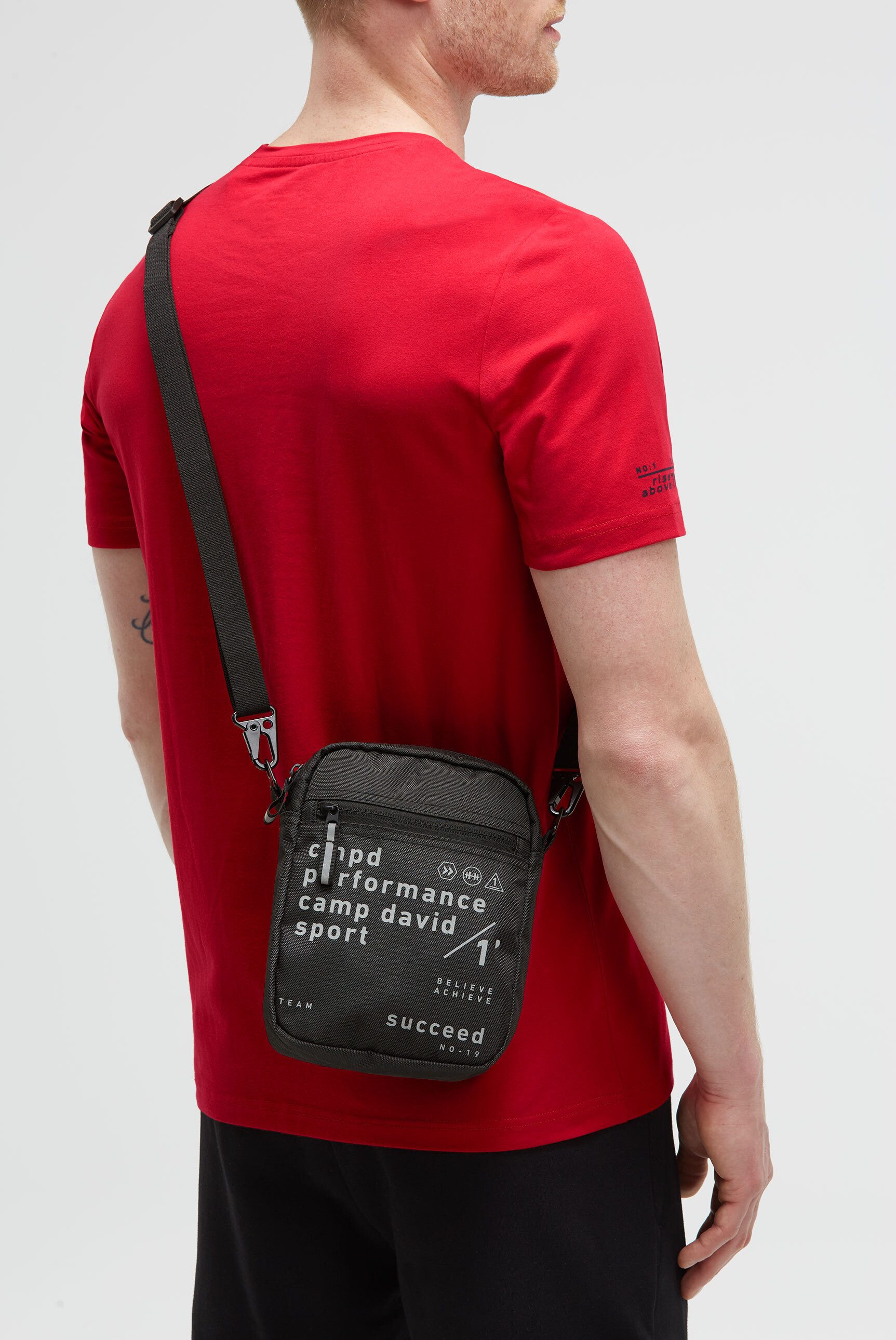 CAMP DAVID Umhängetasche, mit reflektierendem Label Print günstig online kaufen