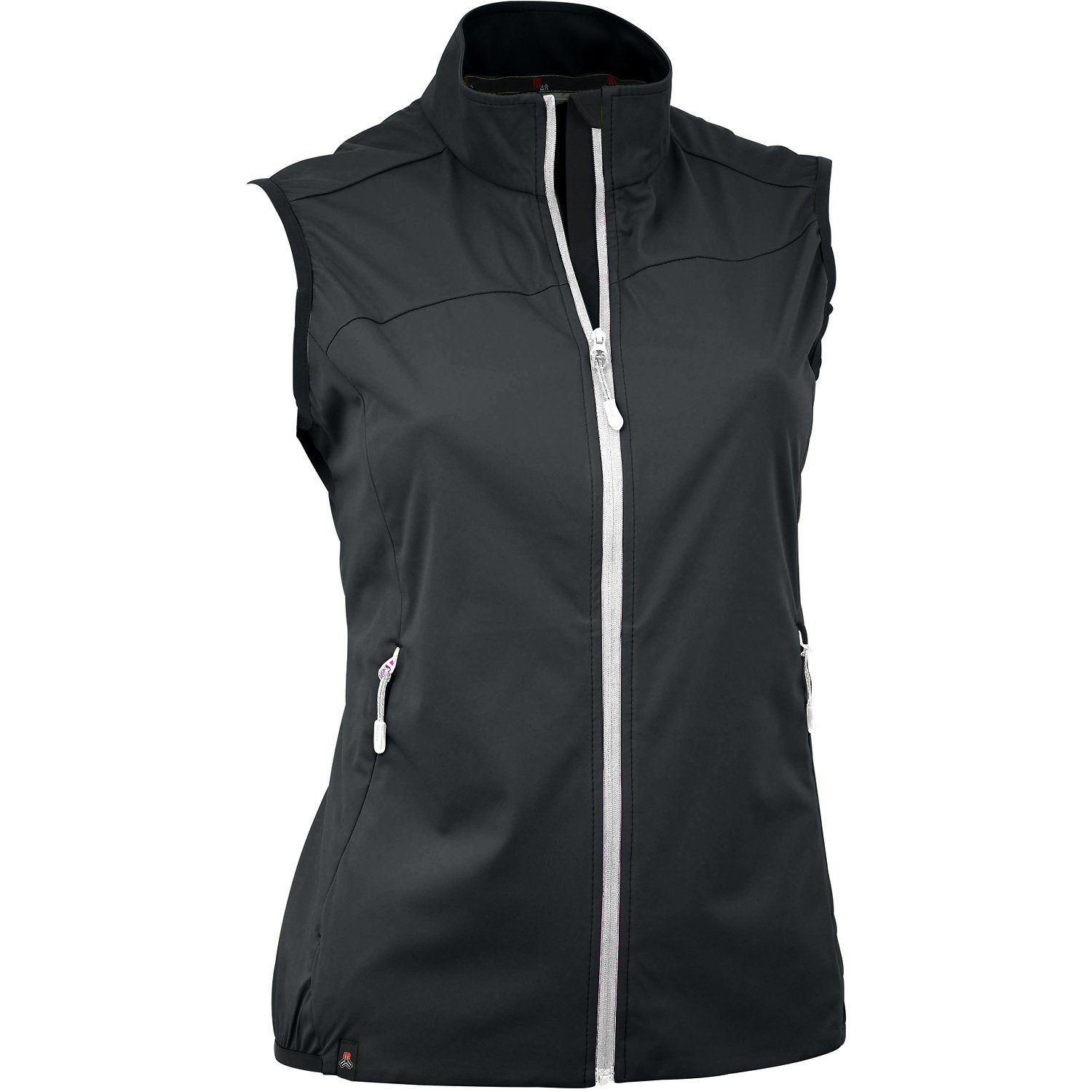 Maul Sport® Funktionsweste Softshelljacke Schwarz Entschenkopf (1-tlg)