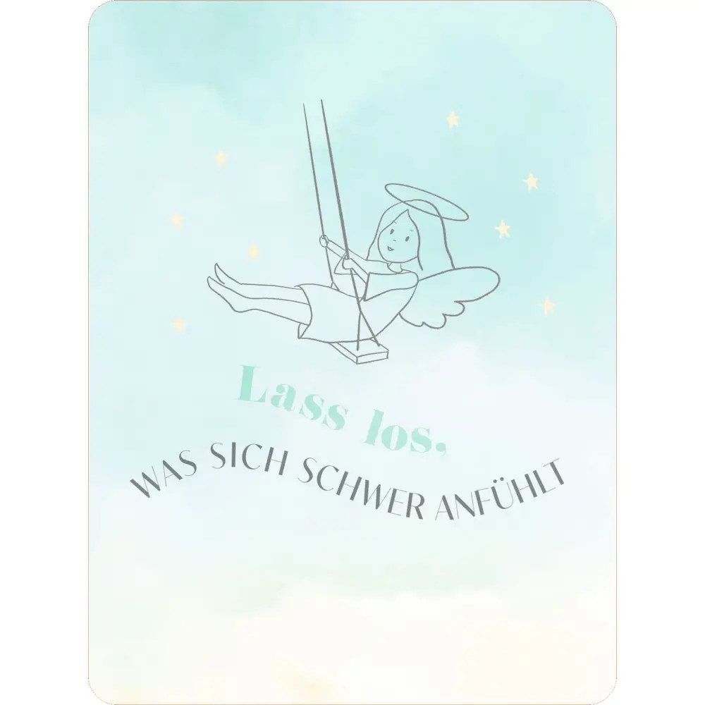 COPPENRATH DIE SPIEGELBURG Geschenkpapier Geschenkschachtel – Du bist einzigartig - 25 Schutzengel-Botscha