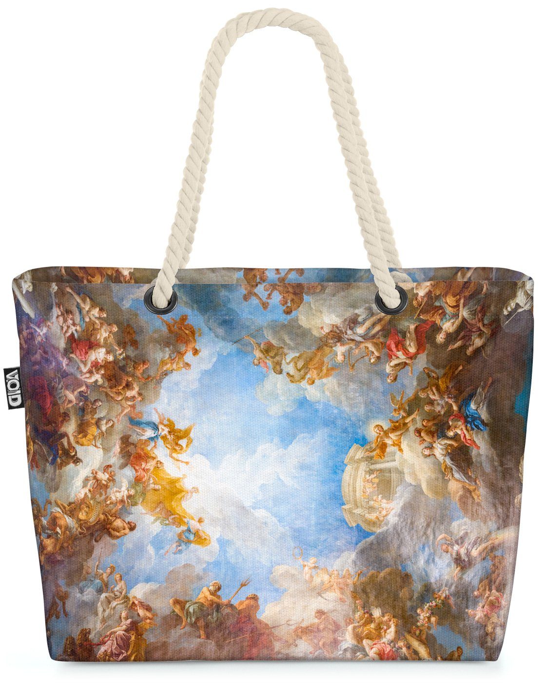 VOID Strandtasche (1-tlg), Kunstdruck Deckengemälde Beach Kunst Gemäde Paris Bag Versailles Frankreich