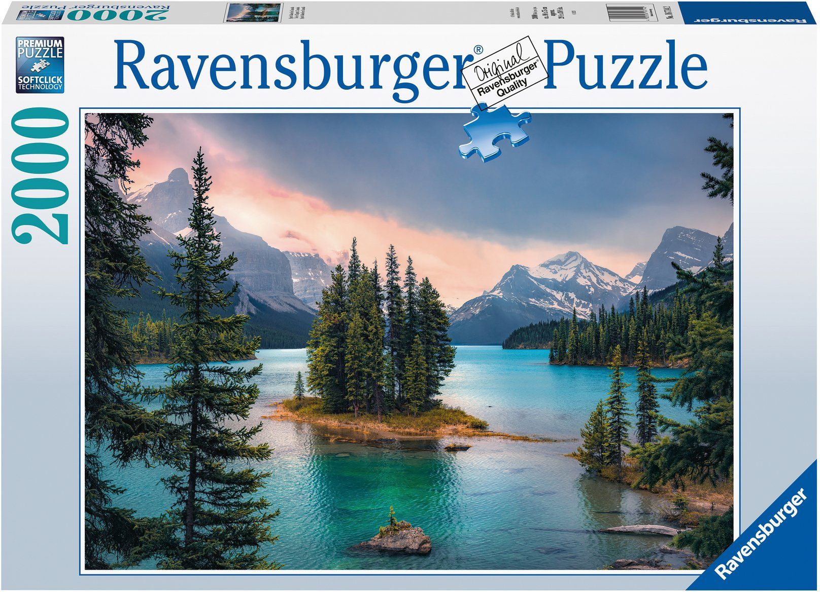 Ravensburger Puzzle Spirit Island, Canada, 2000 Puzzleteile, Made in Germany, FSC® - schützt Wald - weltweit