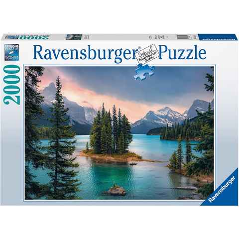 Ravensburger Puzzle Spirit Island, Canada, 2000 Puzzleteile, Made in Germany, FSC® - schützt Wald - weltweit