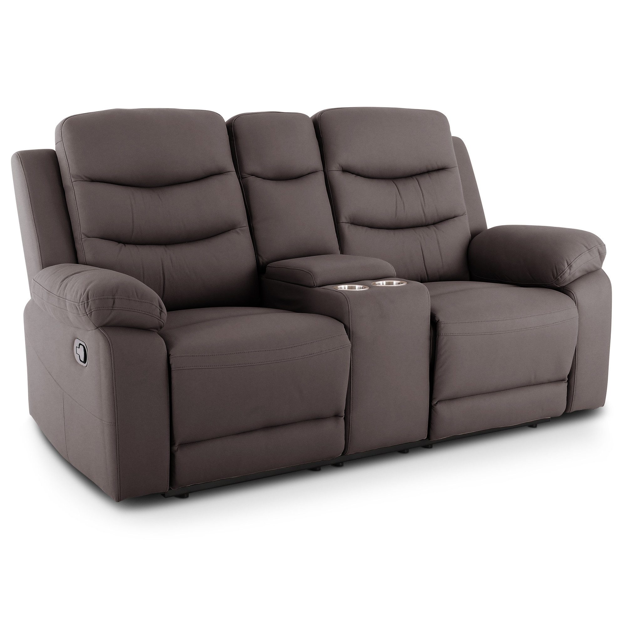 Raburg 2-Sitzer Kinosessel, 2er-Fernsehsessel, mechanische Relaxfunktion, M günstig online kaufen