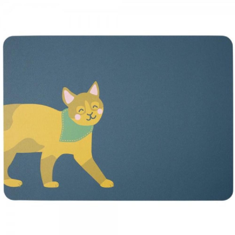 ASA SELECTION Kindergeschirr-Set Asa Tischset Coppa Kids Kater Kasimir Blau (46x33cm)