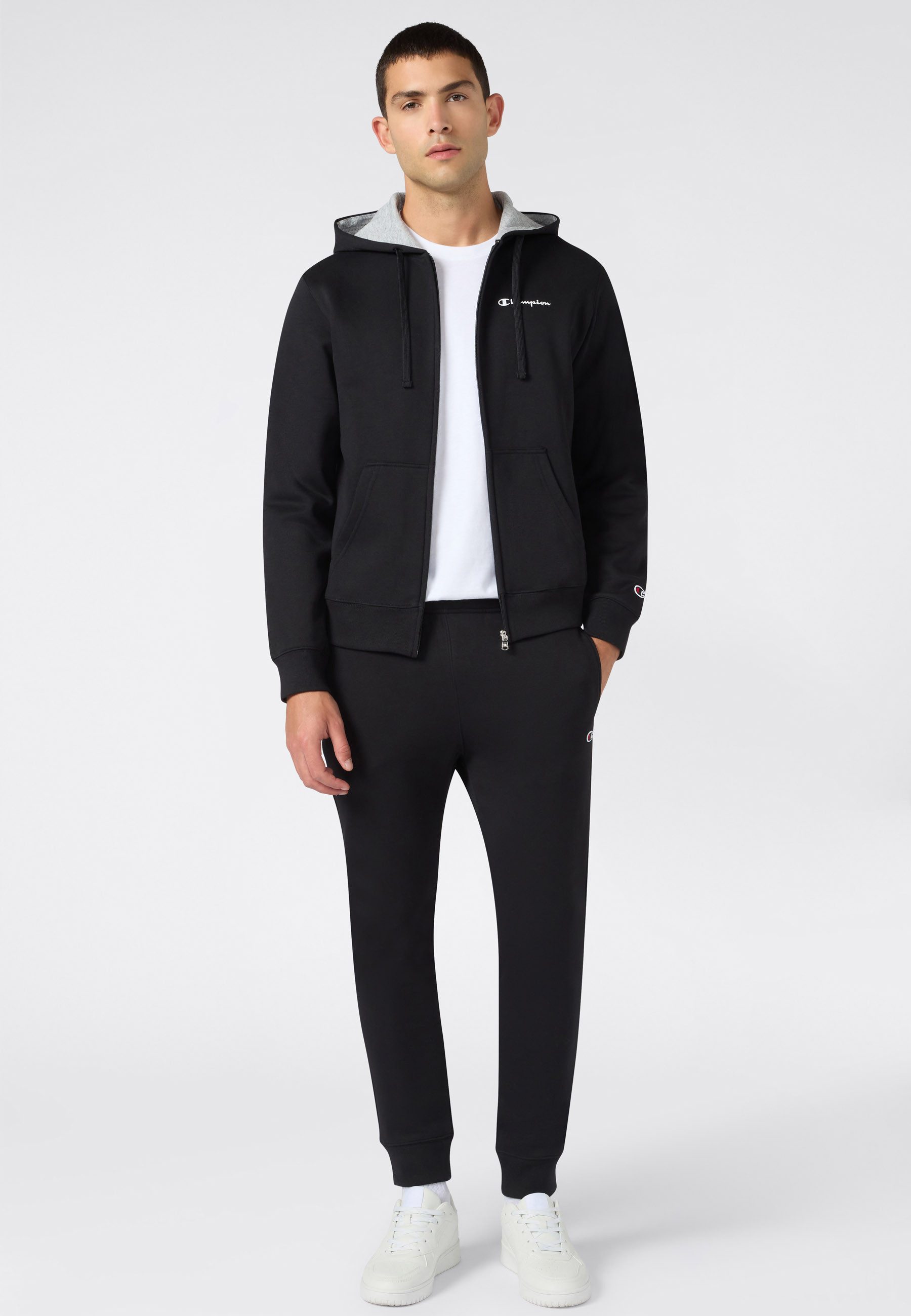 Champion Jogginganzug SPORTWEAR SWEATSUITS Standard Fit (2-tlg), zweiteiliges Set, auch in großen Größen, aus Baumwolle und Polyester