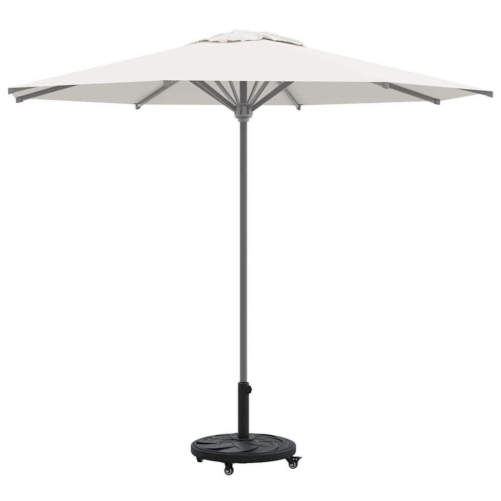 vidaXL Schirmhalter Sonnenschirmständer Art Deco Schwarz Ø 45 x 39,5 cm Eisen, 1 tlg.