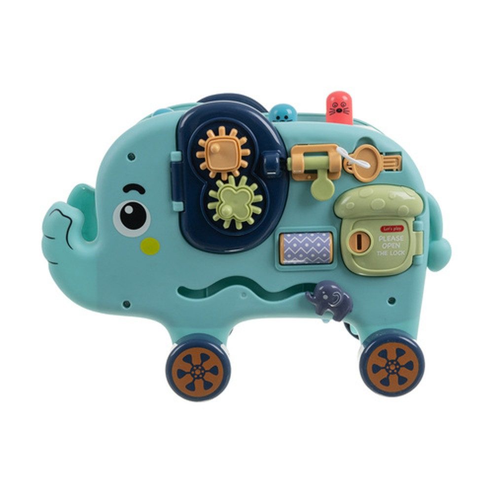 KRUZZEL Lernspielzeug Manipulationsbrett Interaktiver Elefant (Spar-Set, Puzzle), unterstützt Feinmotorik, Konzentration, Geduld & logisches Denken – Bild 3 von 5