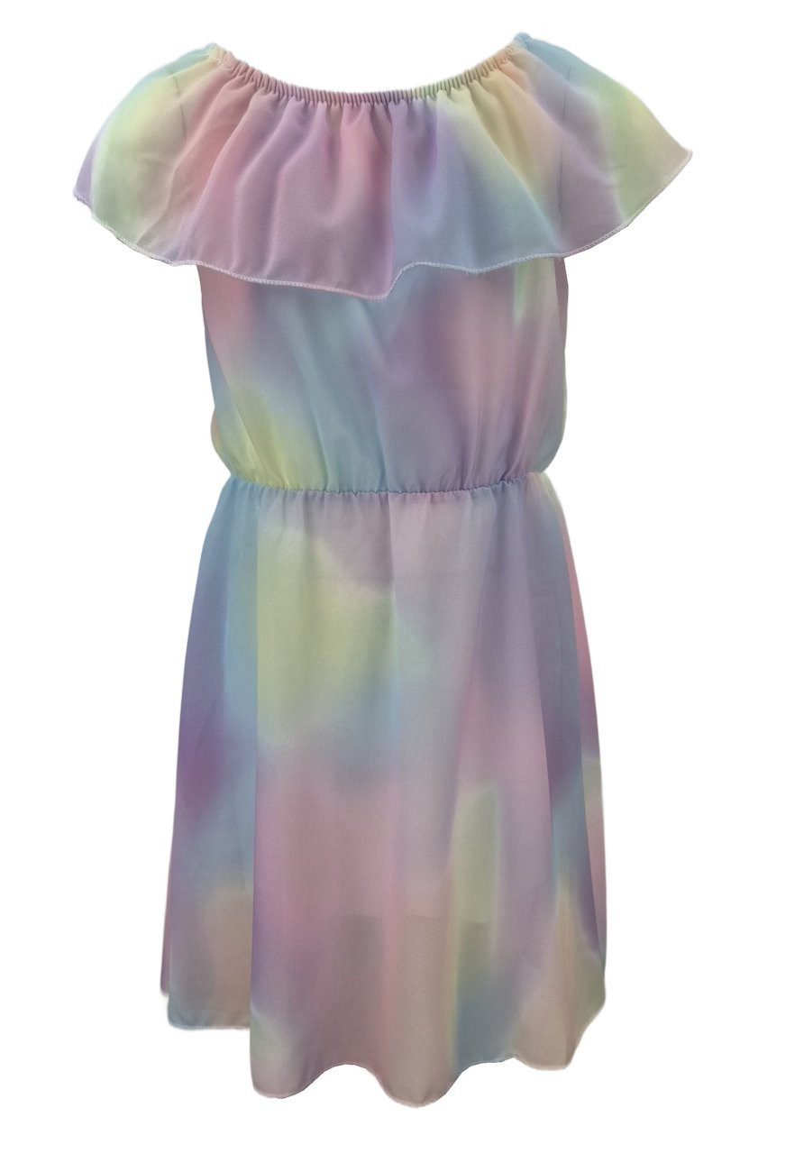 Girls Fashion Sommerkleid Mädchen Kleid Sommerkleid mit Tasche, K9528e (mit Tasche)