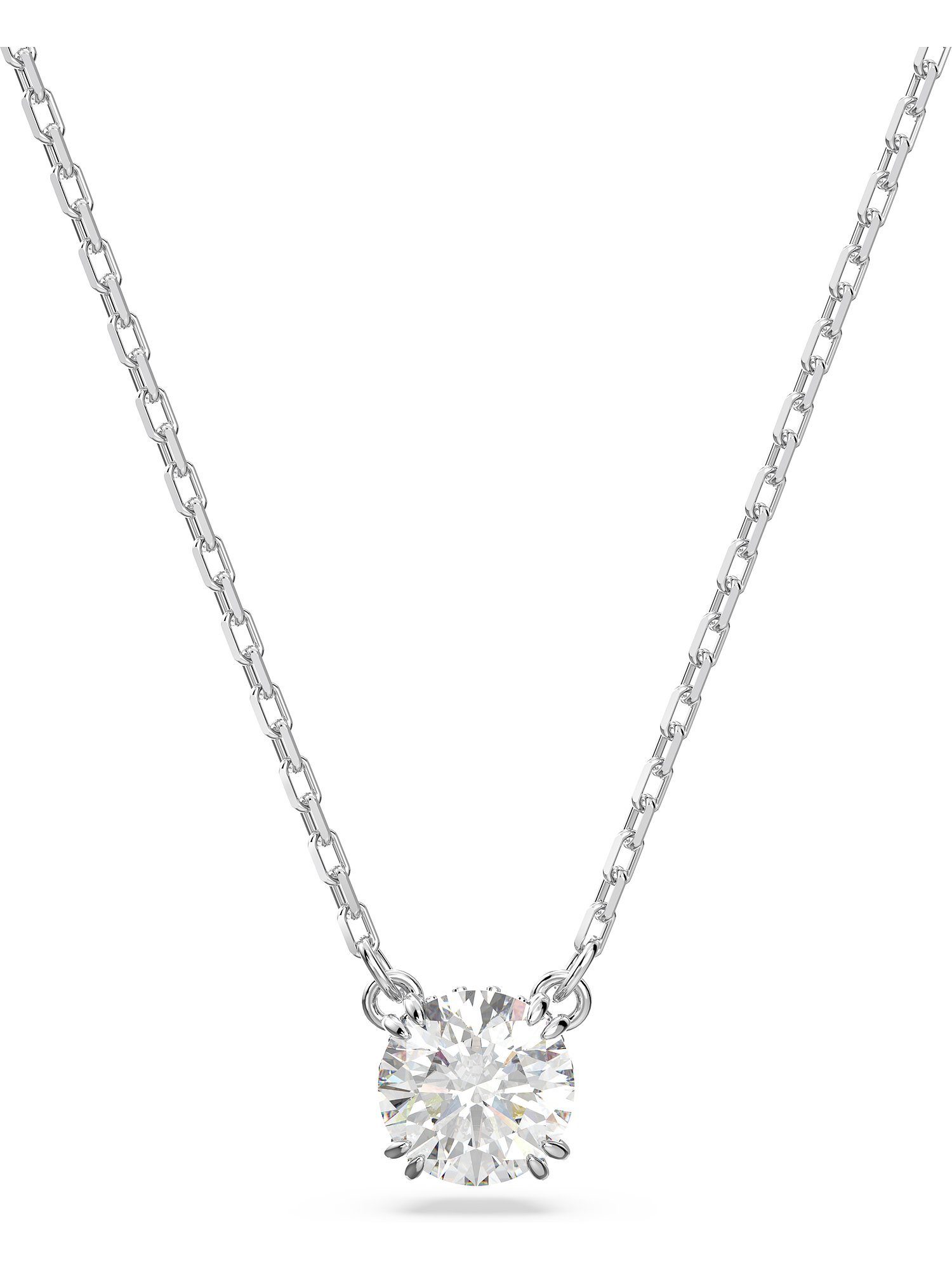 Swarovski Collier Swarovski Damen-Kette Metall Swarovski-Kristall günstig online kaufen