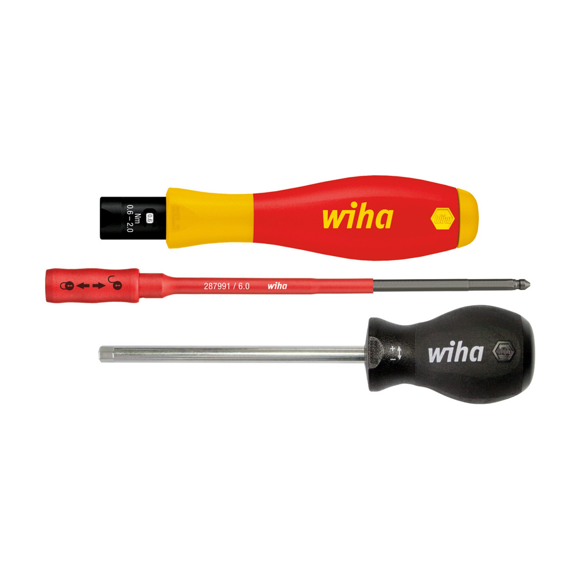Wiha Schraubendreher Wiha Drehmoment-Schraubendreher TorqueVario®-S electric variabel einst