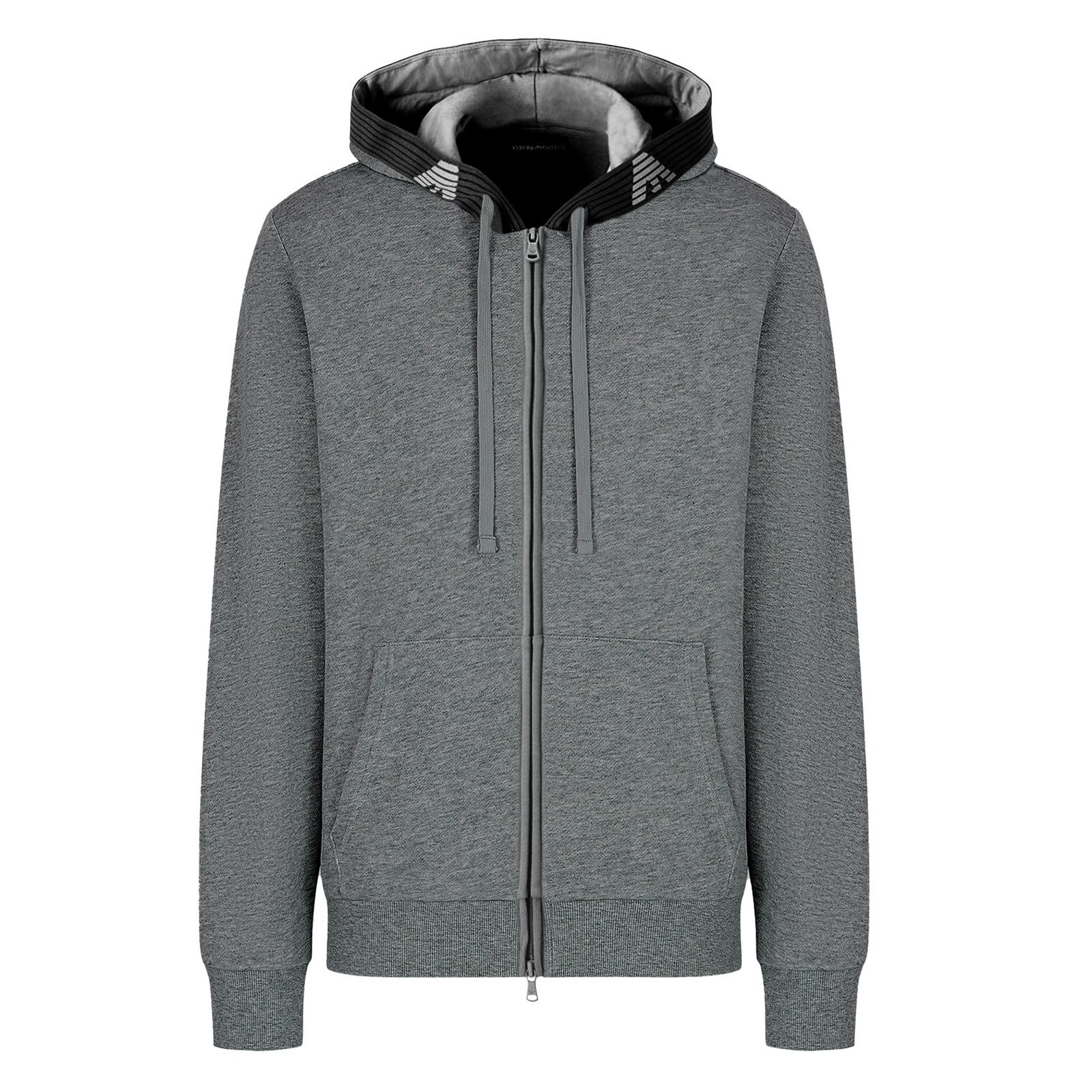 Emporio Armani Sweatjacke Felpa Loungewear mit Markendetails