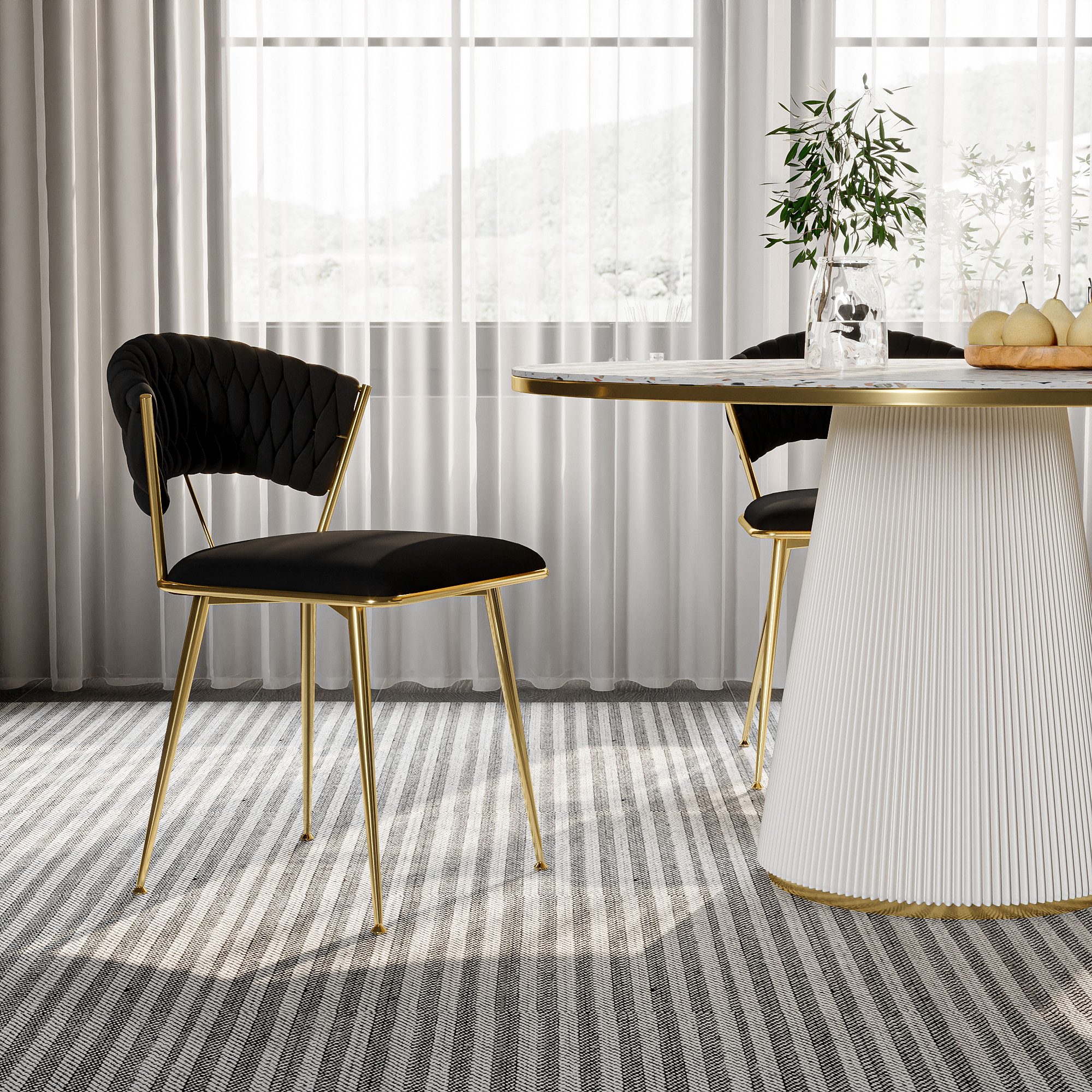 Furnishings Home Esszimmerstuhl Stilvolles Komfort Design günstig online kaufen