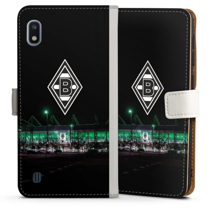 DeinDesign Handyhülle Borussia Mönchengladbach Offizielles Lizenzprodukt Stadion Samsung Galaxy A10 Hülle Handy Flip Case Wallet Cover