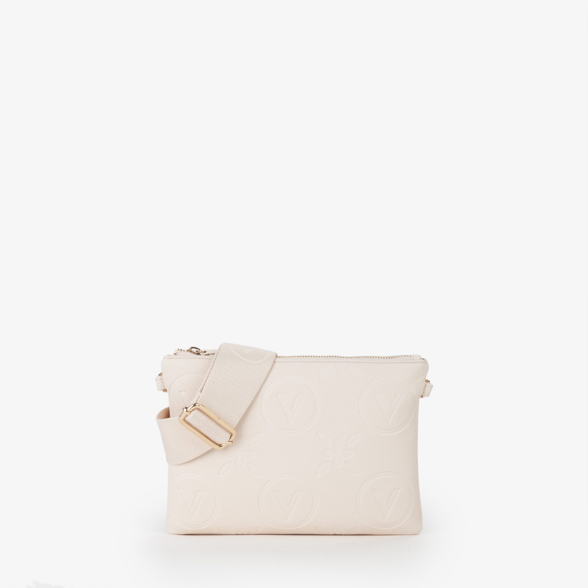 VALENTINO BAGS Umhängetasche SAMBA RE, Schultertasche, Handtasche mit Monogramm Prägung