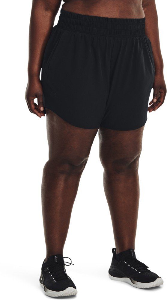 Under Flex (13 cm) 001 Armour® Gewebeshorts UA Black Shorts