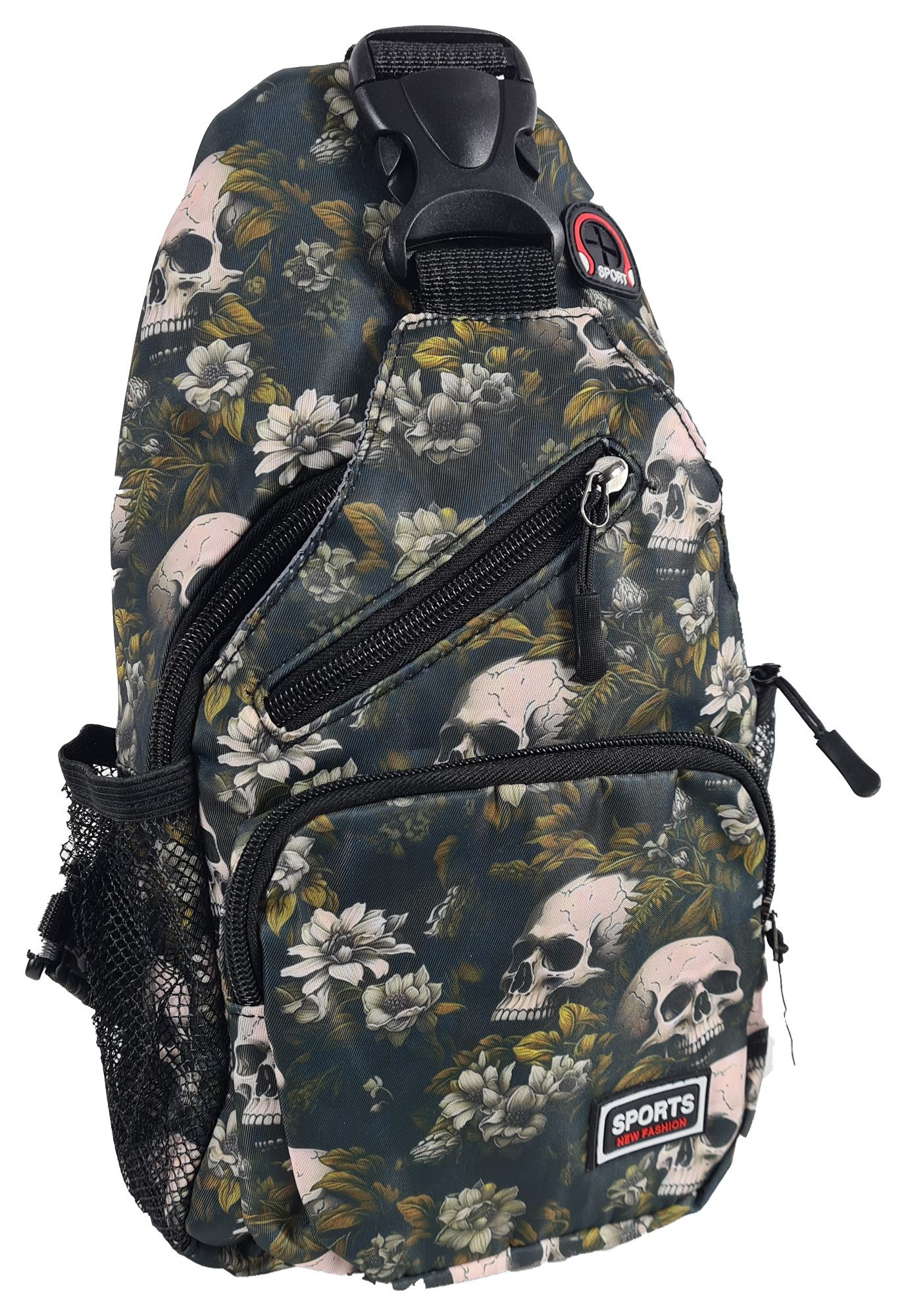 Einkaufszauber Daypack Designer Daypack Skull Totenkopf günstig online kaufen