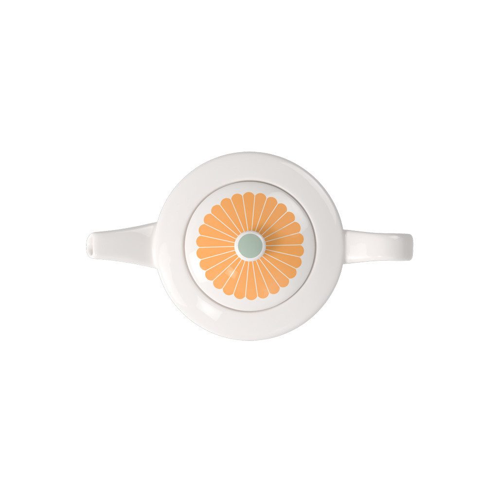 Villeroy & Boch Teekanne Fleur couleur Teekanne, (1-St), Premium Porcelain, mikrow.- & spülm.sicher, Made in Germany