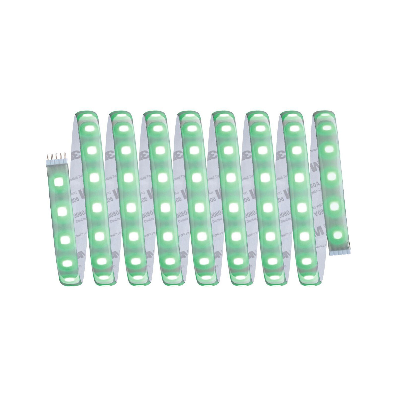 Paulmann LED-Streifen MaxLED 500 Basisset 3m Cover 3000K 36W 230/24V 60VA Silber Kunststoff, 1-flammig, IP44