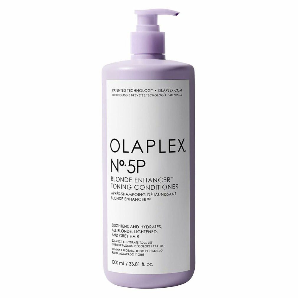 Olaplex Haarshampoo Nº5P BLONDE ENHANCER tonisierende Pflegespülung 1000 ml