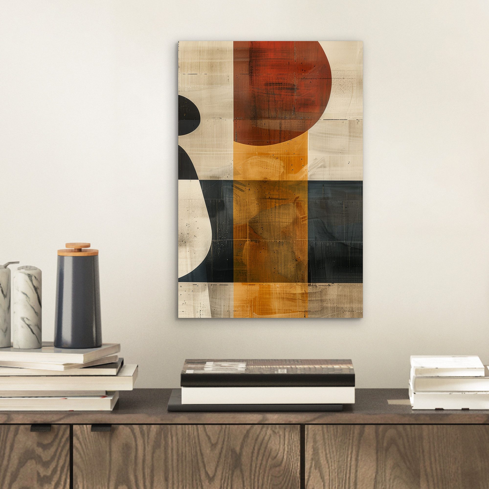 MuchoWow Metallbild Abstrakt - Kunst - günstig online kaufen