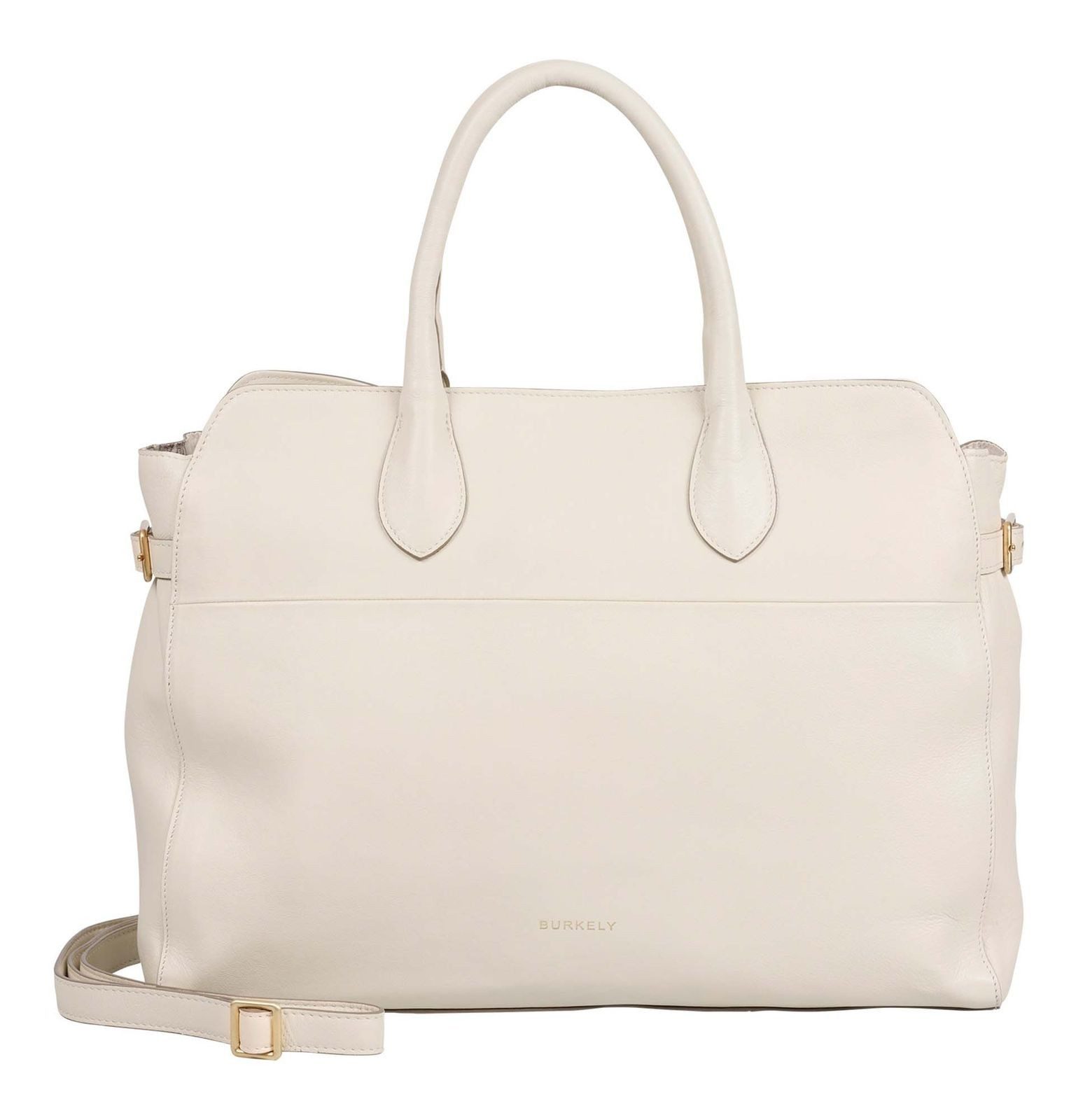Burkely Businesstasche Workbag 15,6" (Set, 2-tlg), aus echtem Leder