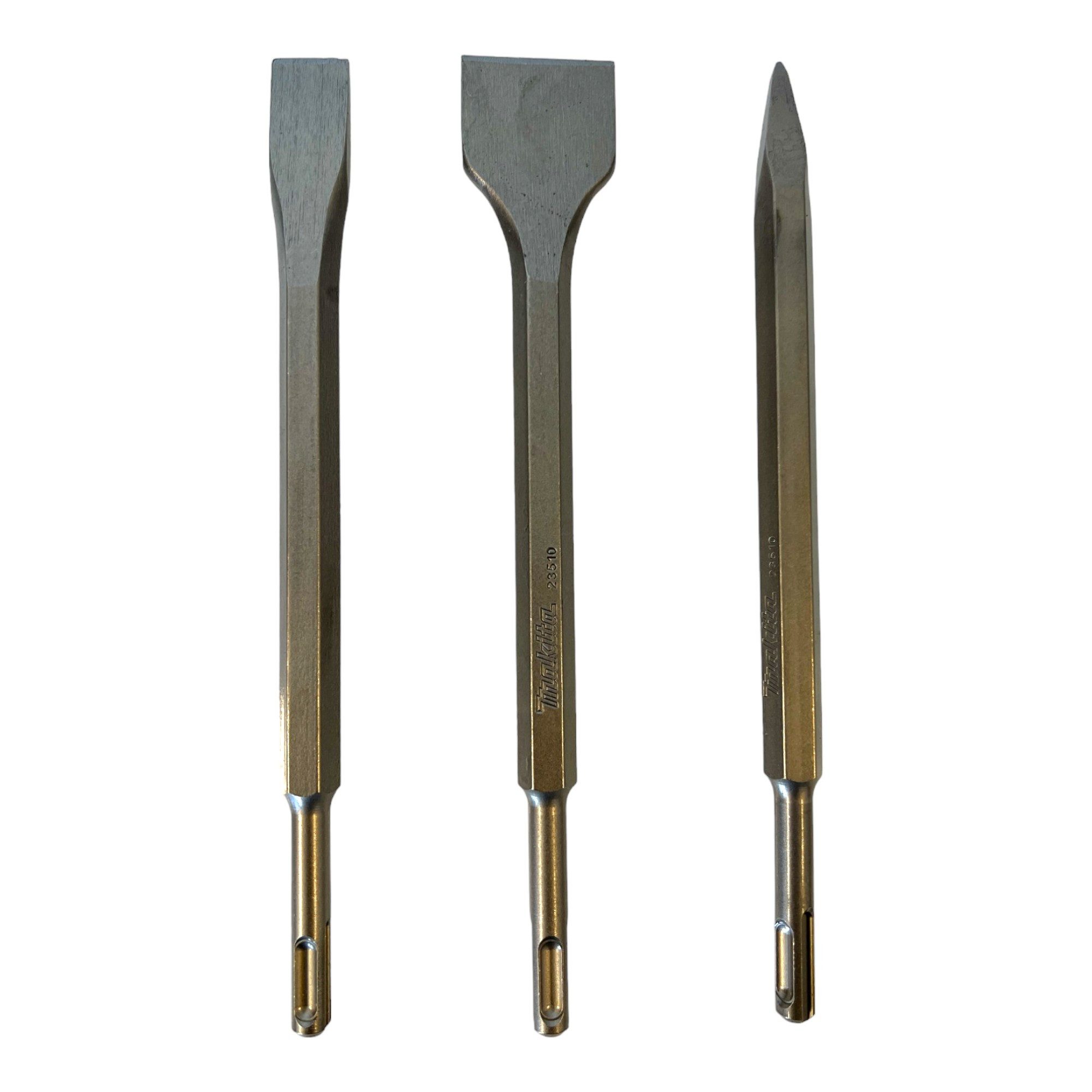 Bohrer- und Bit-Set Makita D-30134 Meißel Set SDS plus 250 mm Länge 3-teilige