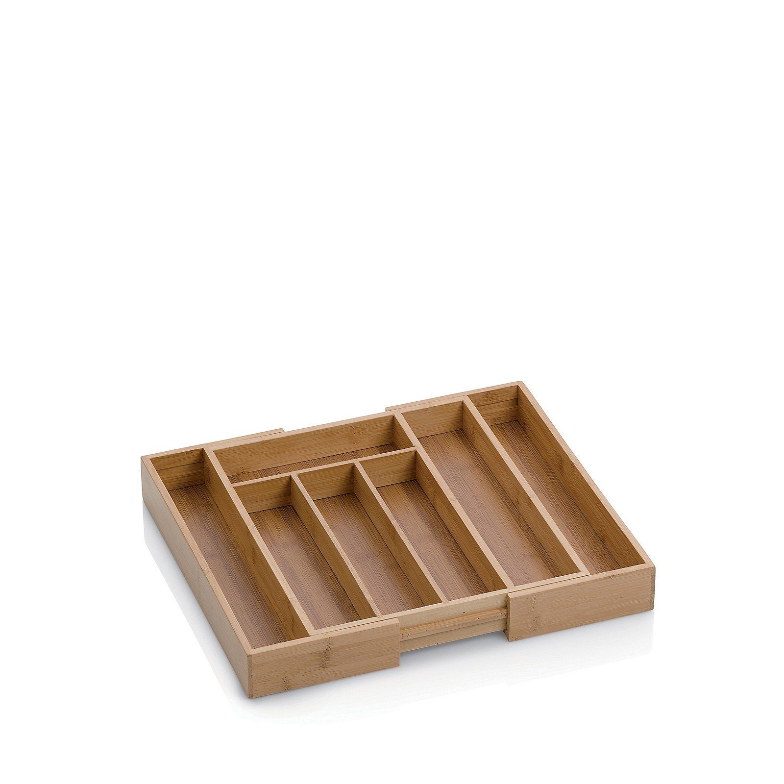 kela Aufbewahrungskorb Kalma, ausziebar, 7 Fächer in voll ausgezogenen Zustand