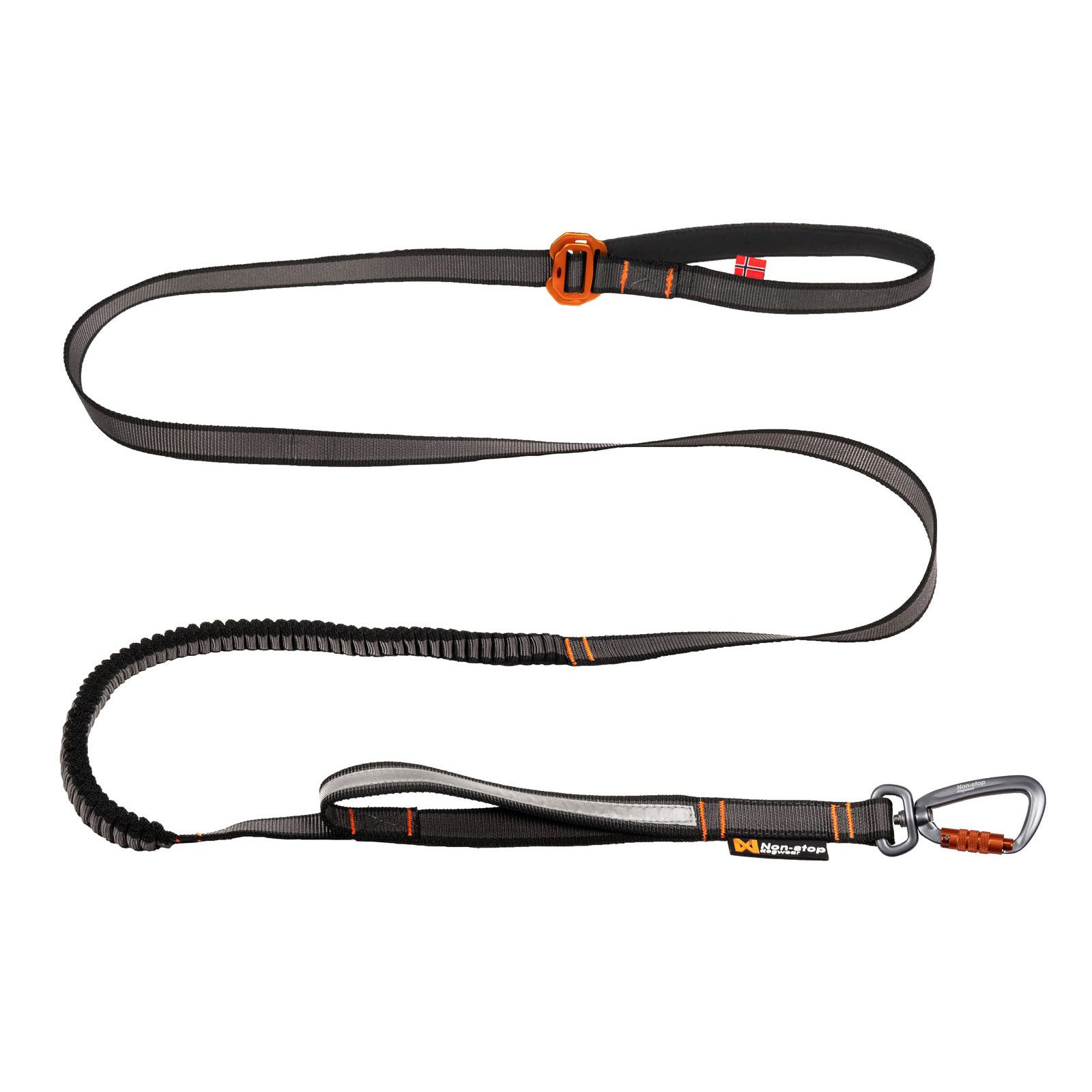 Non-stop dogwear Hundeleine Bungee Touring Adjustable 13mm, die perfekte Wahl für Spaziergänge und alltägliche Aktivitäten