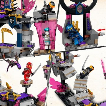 LEGO® Konstruktionsspielsteine Der Tempel des Kristallkönigs (71771), LEGO® NINJAGO, (703 St), Made in Europe